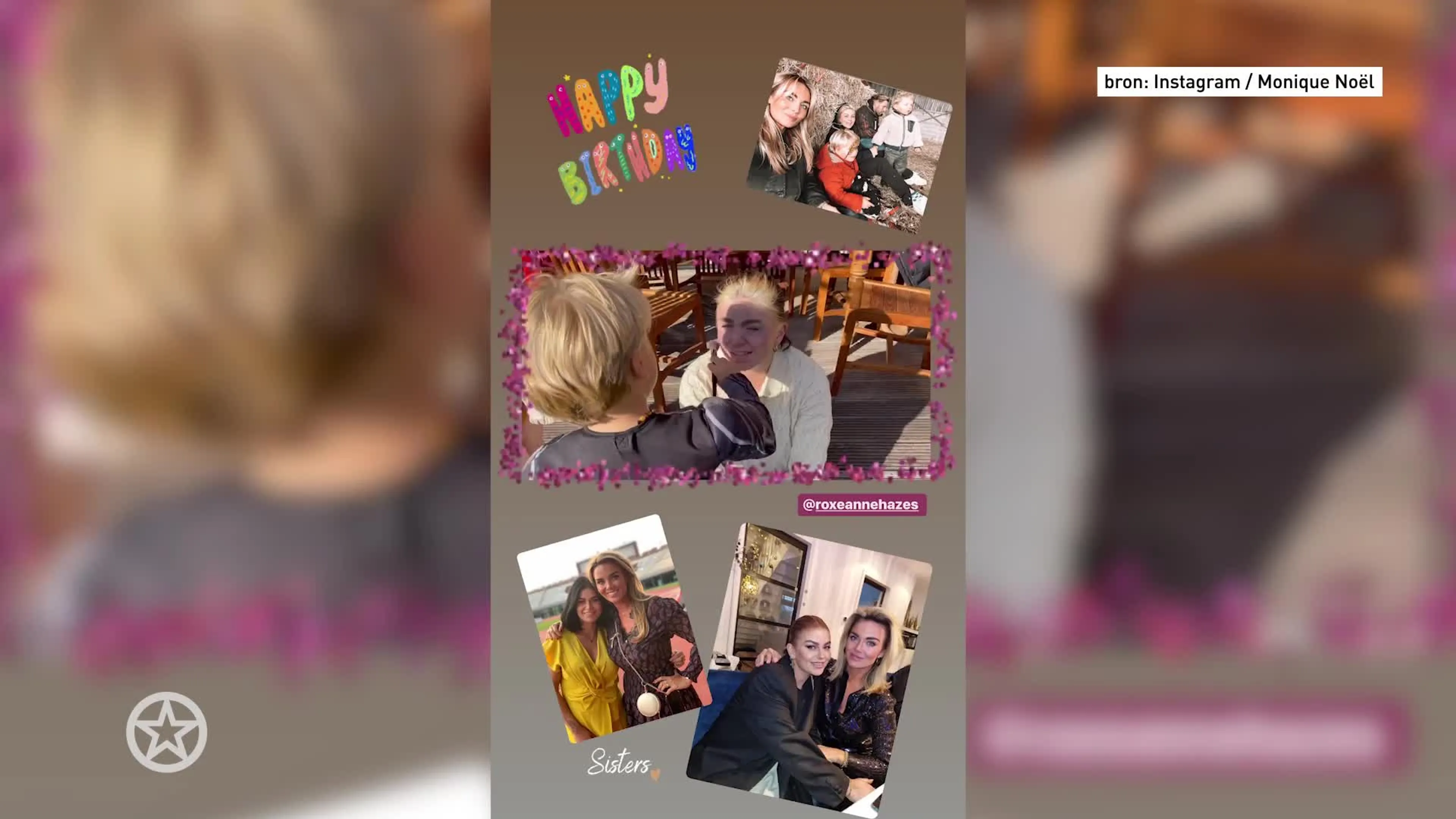 Monique zoekt toenadering bij Roxeanne Hazes