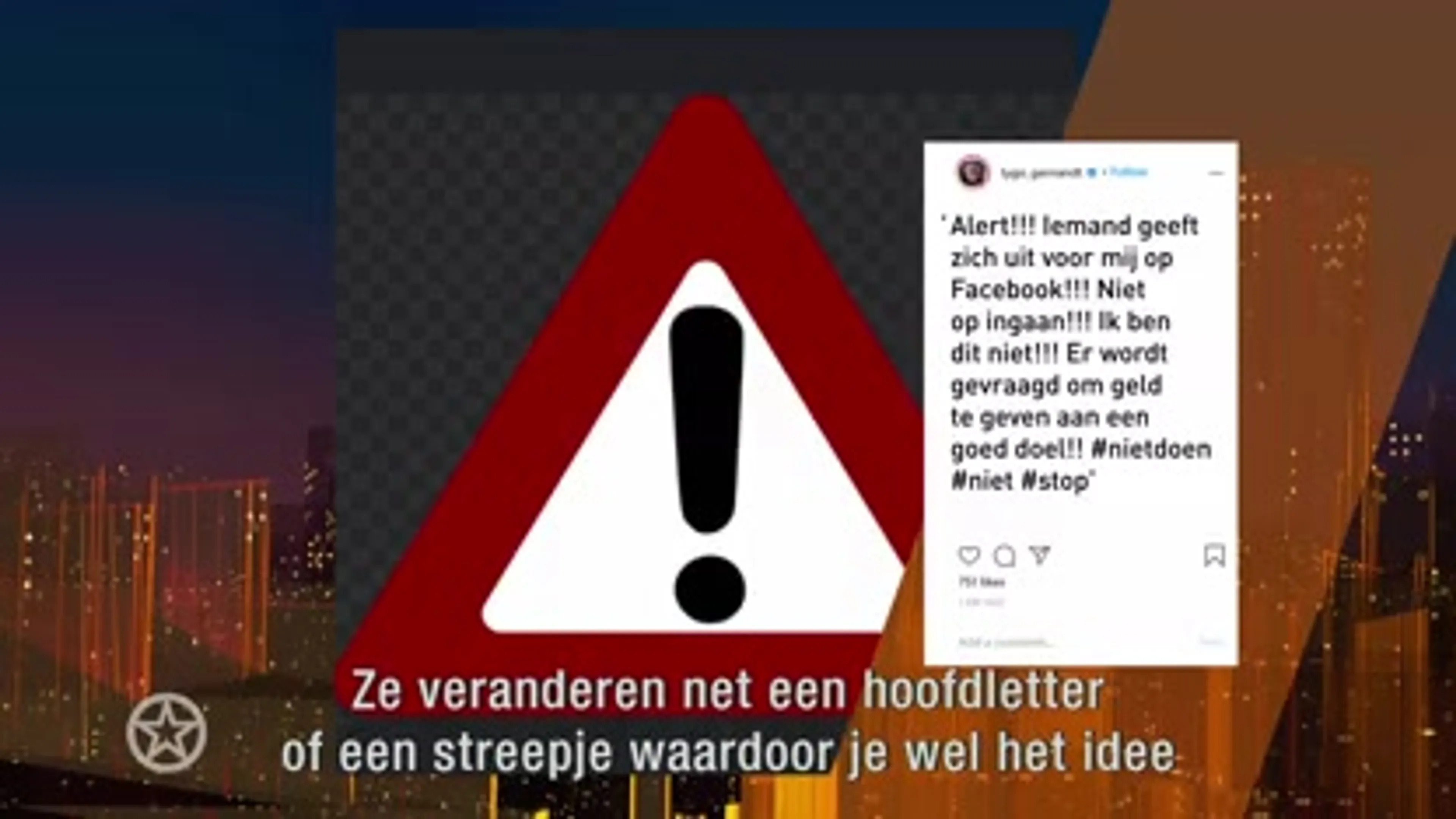 Tygo Gernandt slachtoffer van oplichting