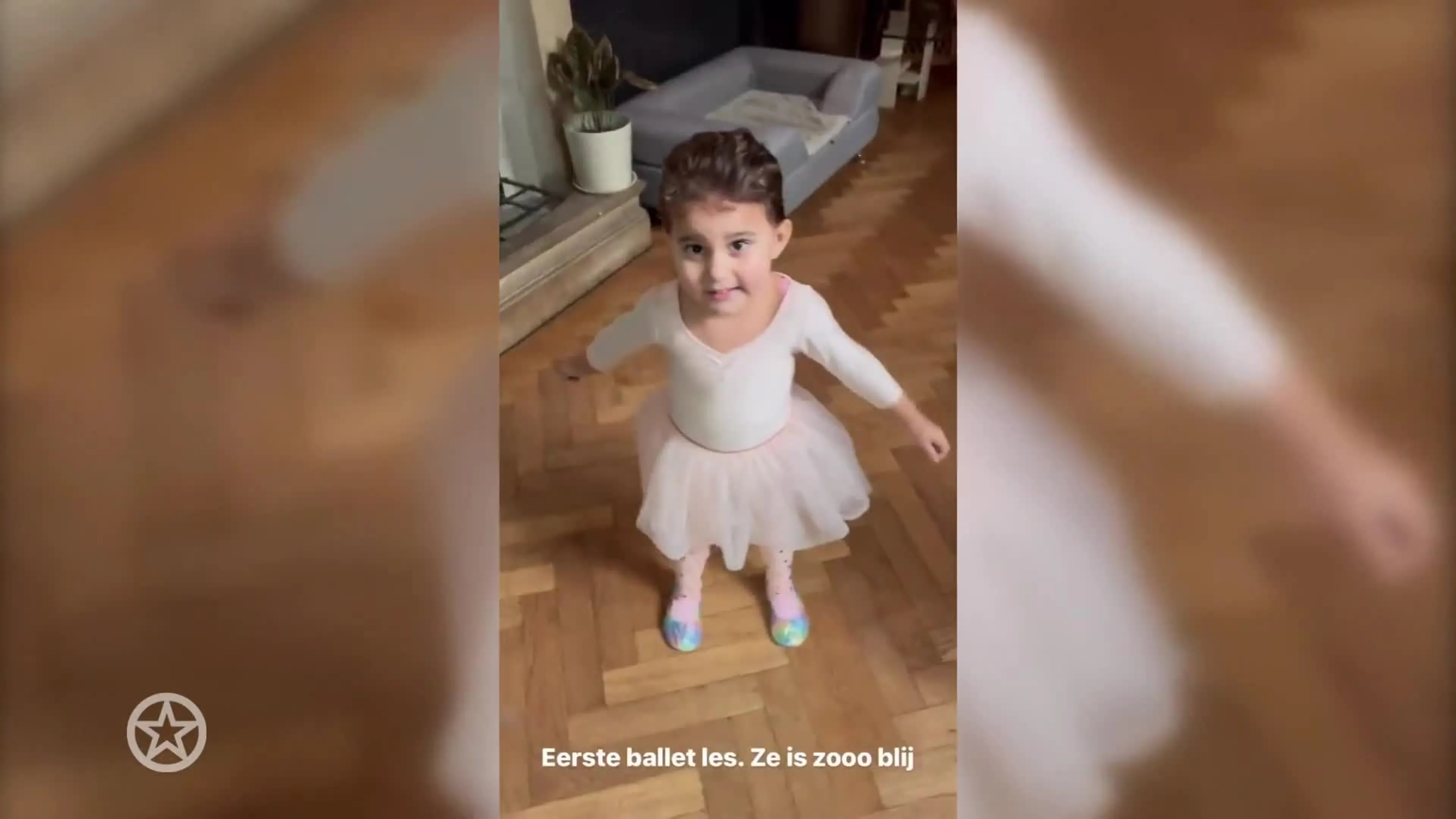 Dochter Bibi Breijman heeft eerste balletles