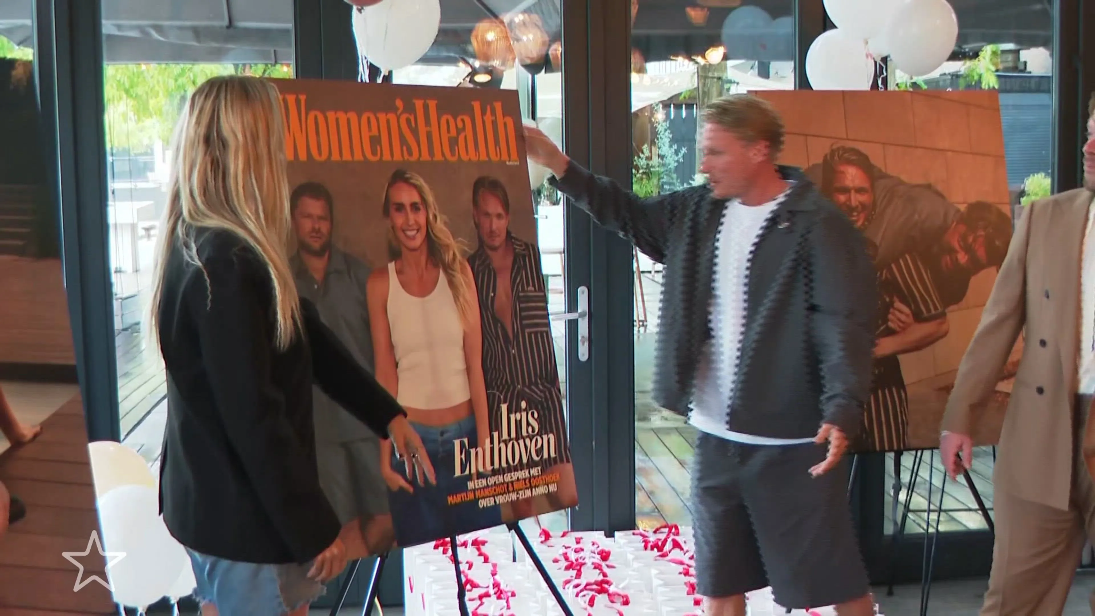 Naast Iris Enthoven ook Martijn Manschot en Niels Oosthoek op cover Women's Health