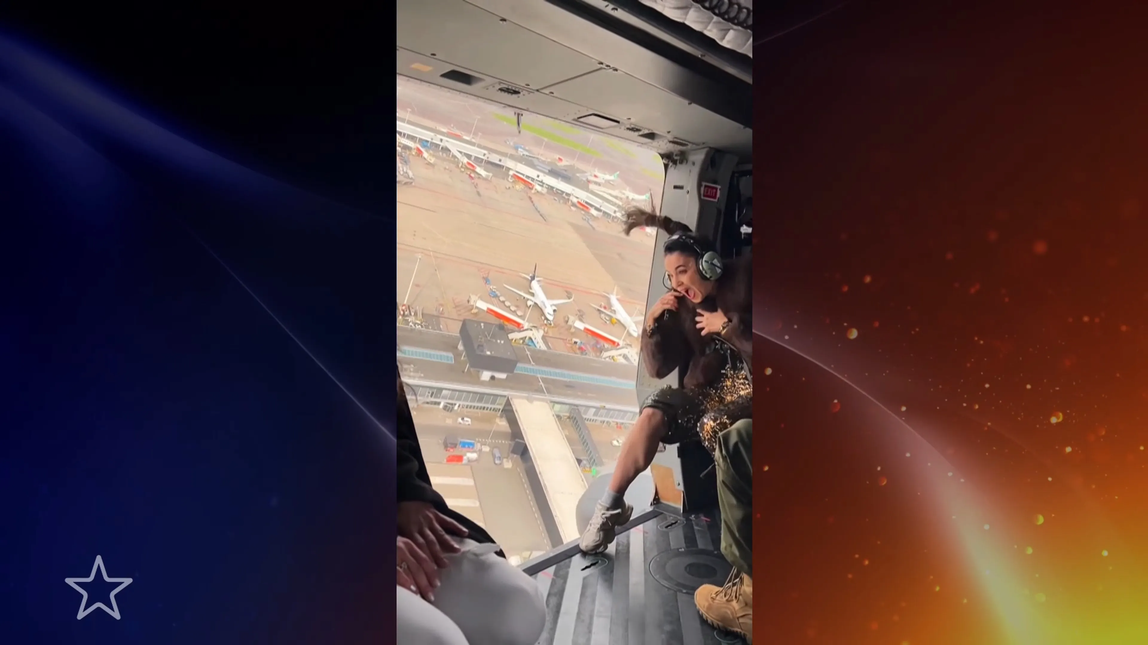 Karsu gilt het uit in bevrijdingshelikopter tijdens spannend moment