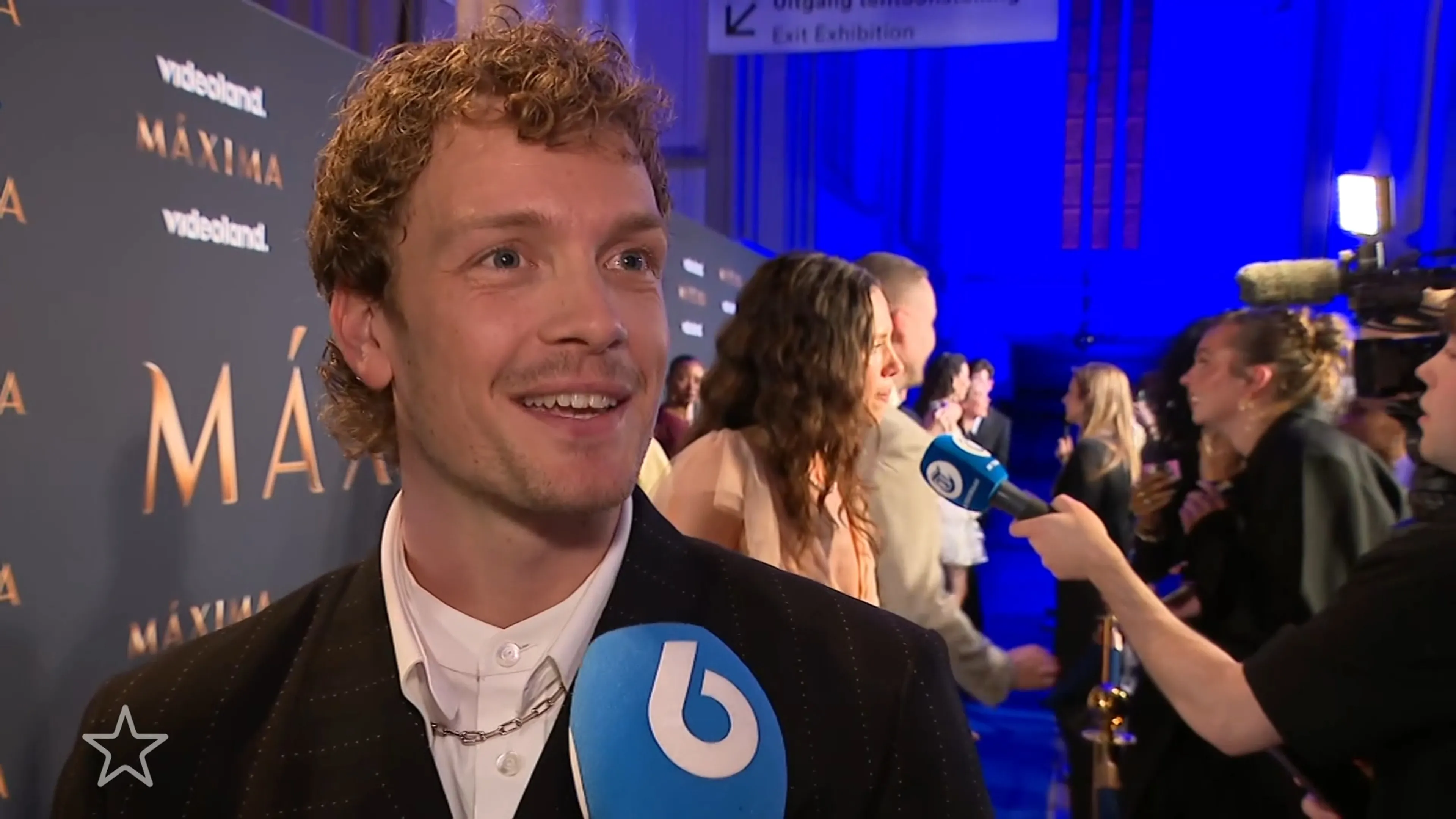 Zijn Máxima-acteurs Martijn Lakemeier en Delfina Chaves weer een stel?