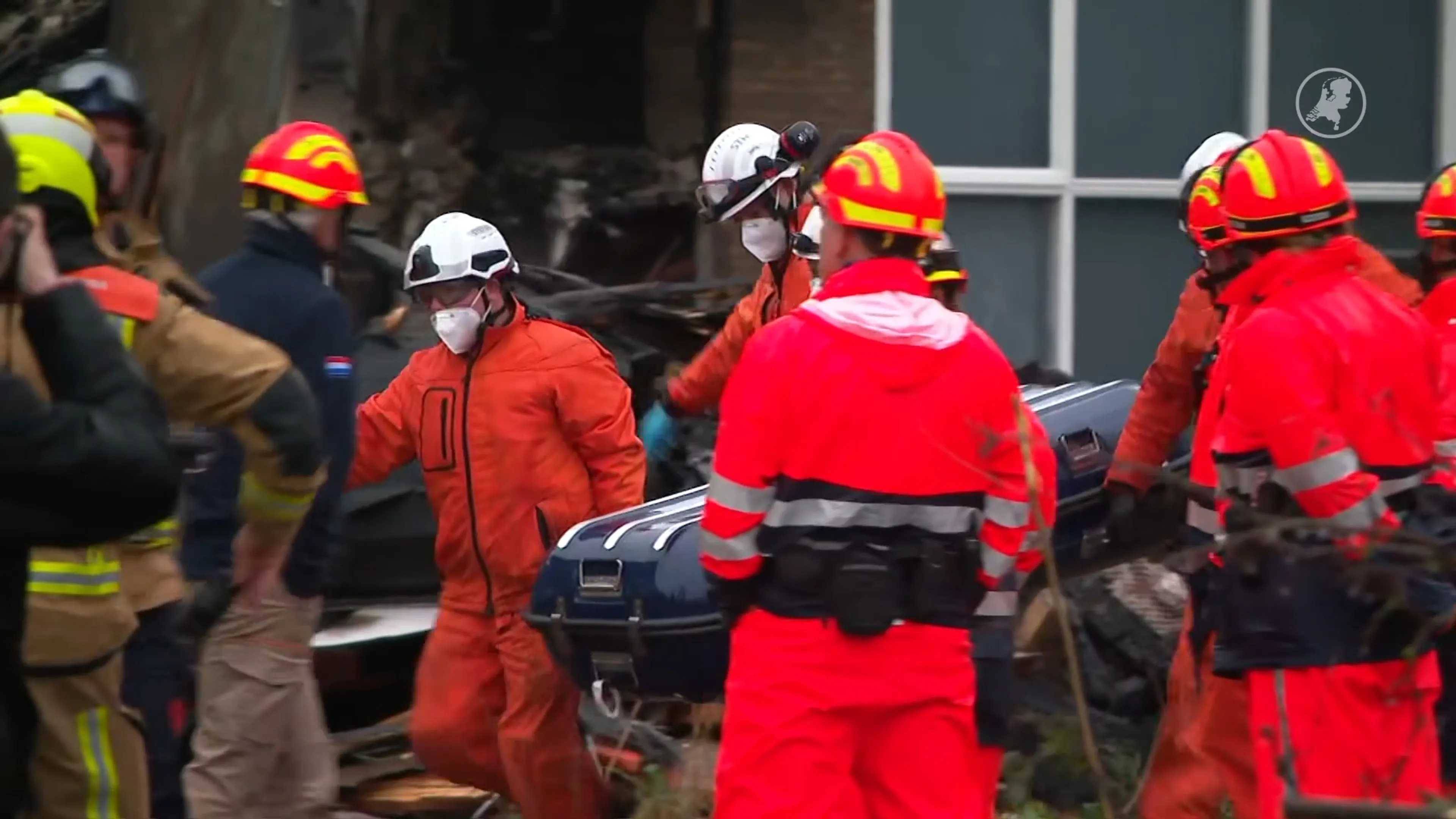 Lichaam geborgen op rampplek explosie Den Haag
