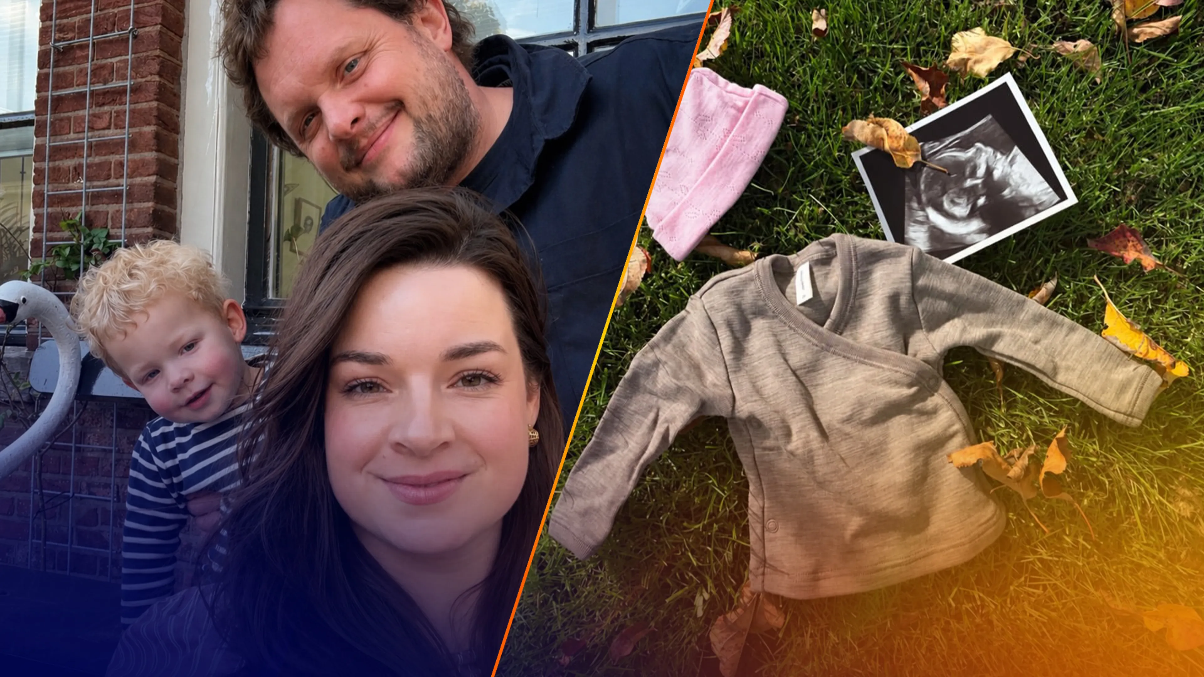 Diederik Jekel en partner Eline verwachten tweede kindje
