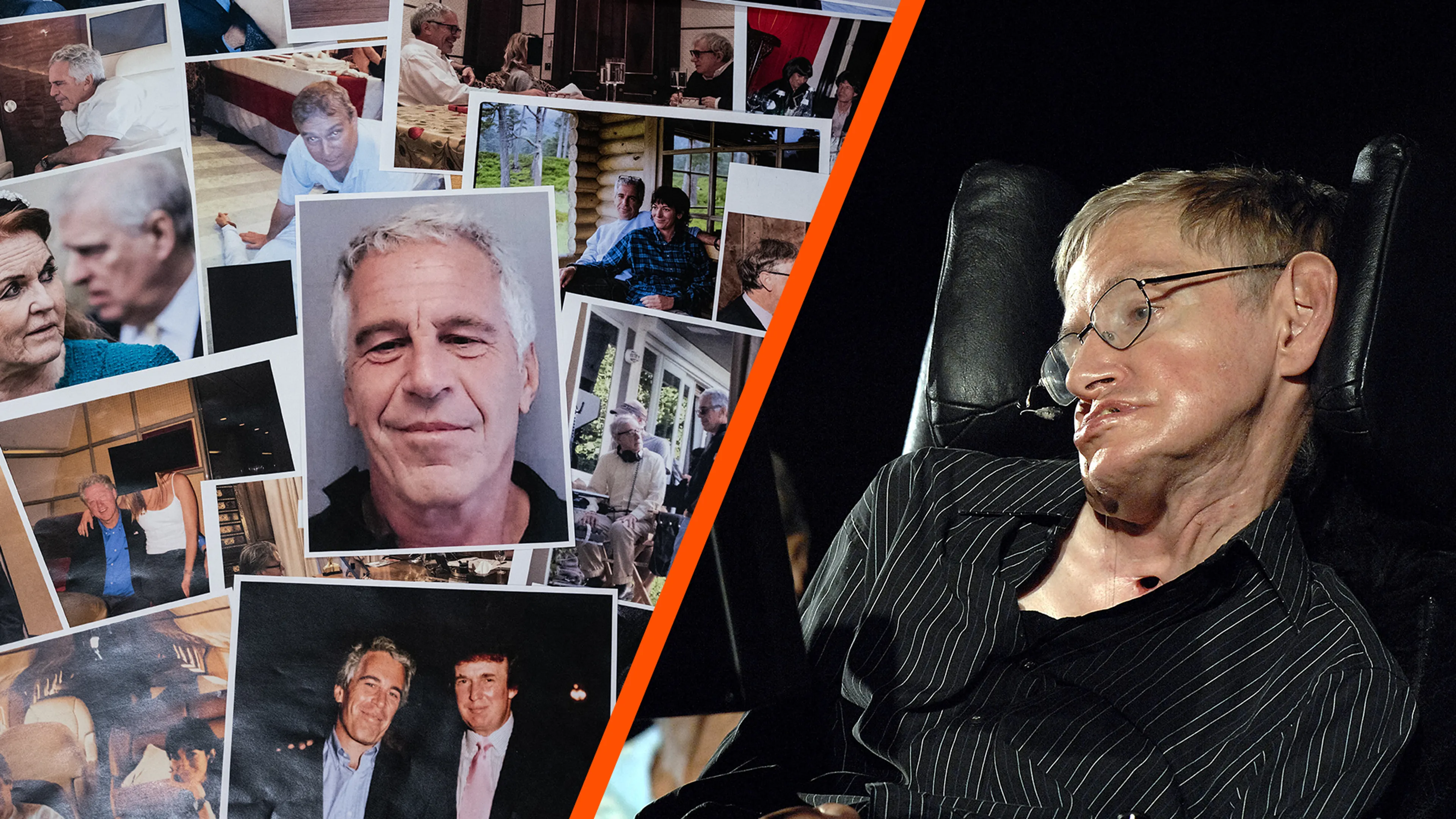Opmerkelijke foto van Stephen Hawking duikt op in Epstein-files, naam 250 keer vermeld
