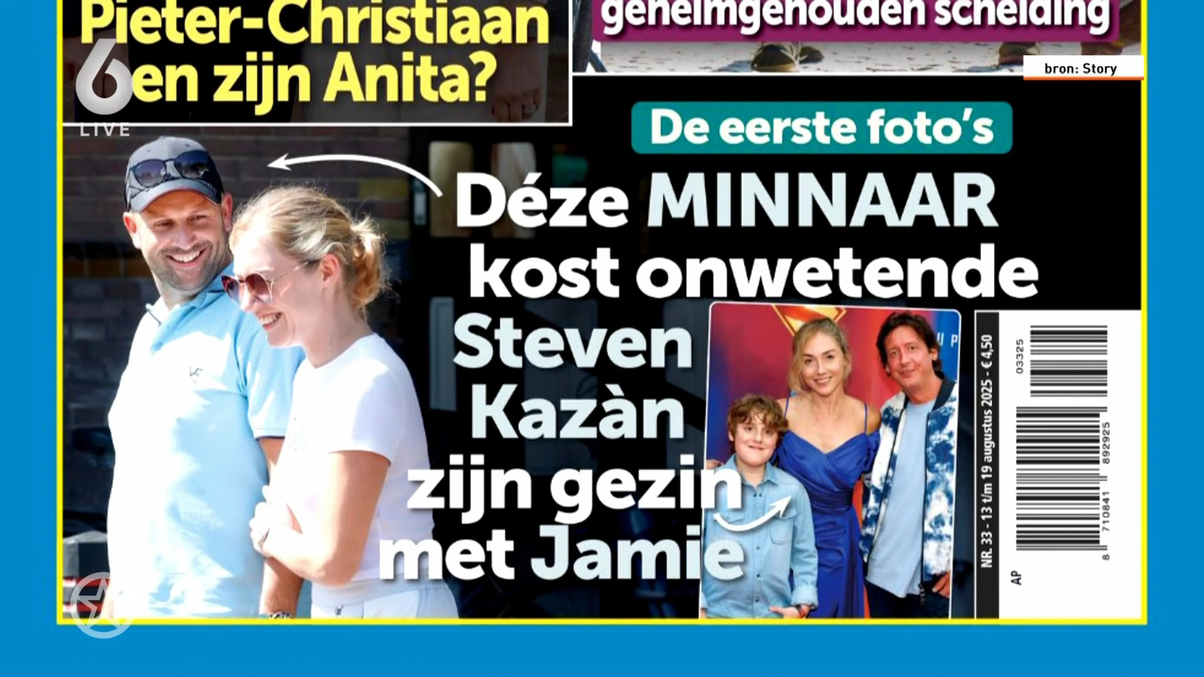 Oscar Kazàn reageert op breuk broer Steven en Jamie na overspel