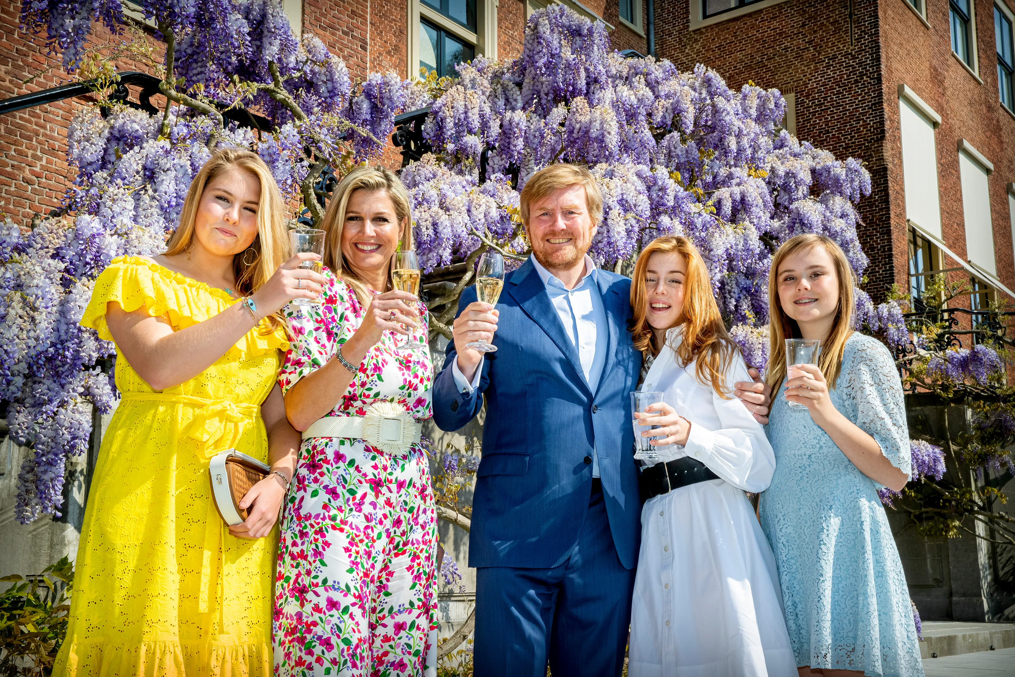 Koning toost met bijzonder dankwoord