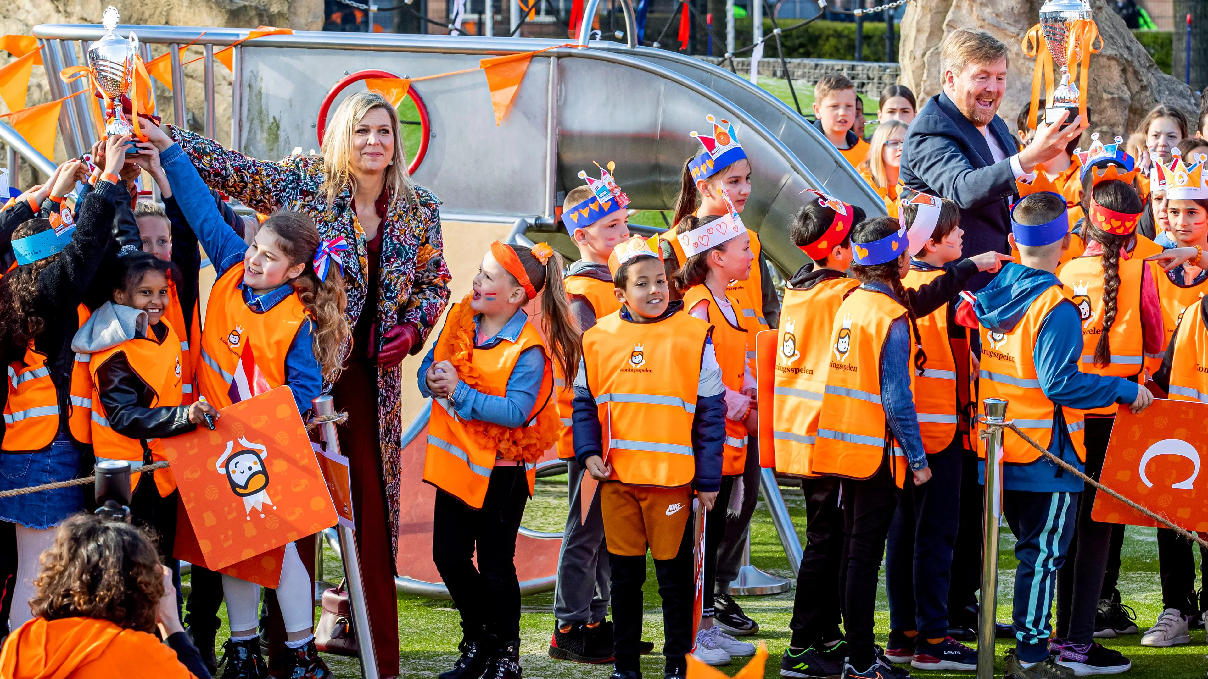 Willem-Alexander opent in Amersfoort Koningsspelen 2021