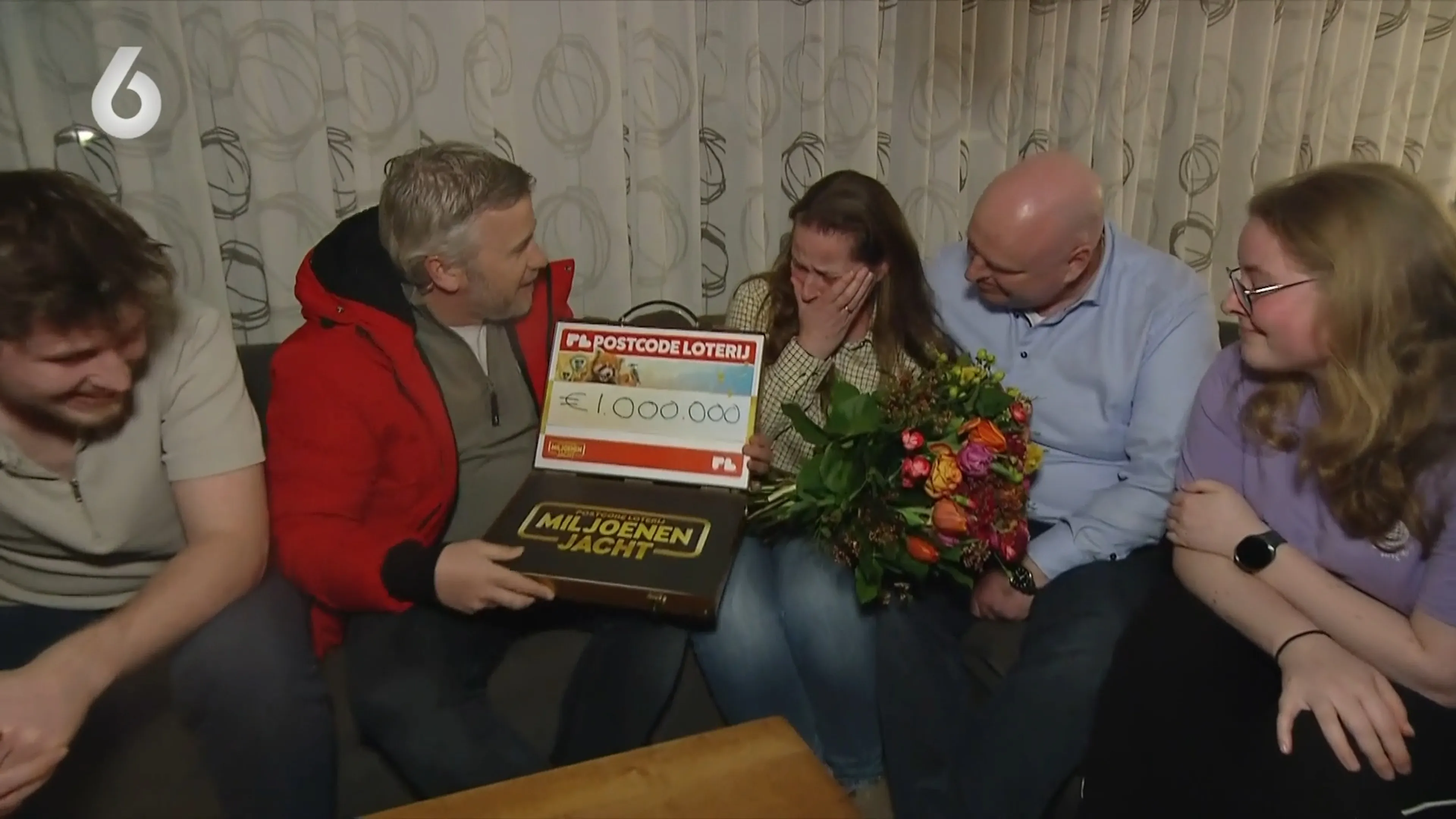 Thuiswinnaars in shock na het winnen van één miljoen euro