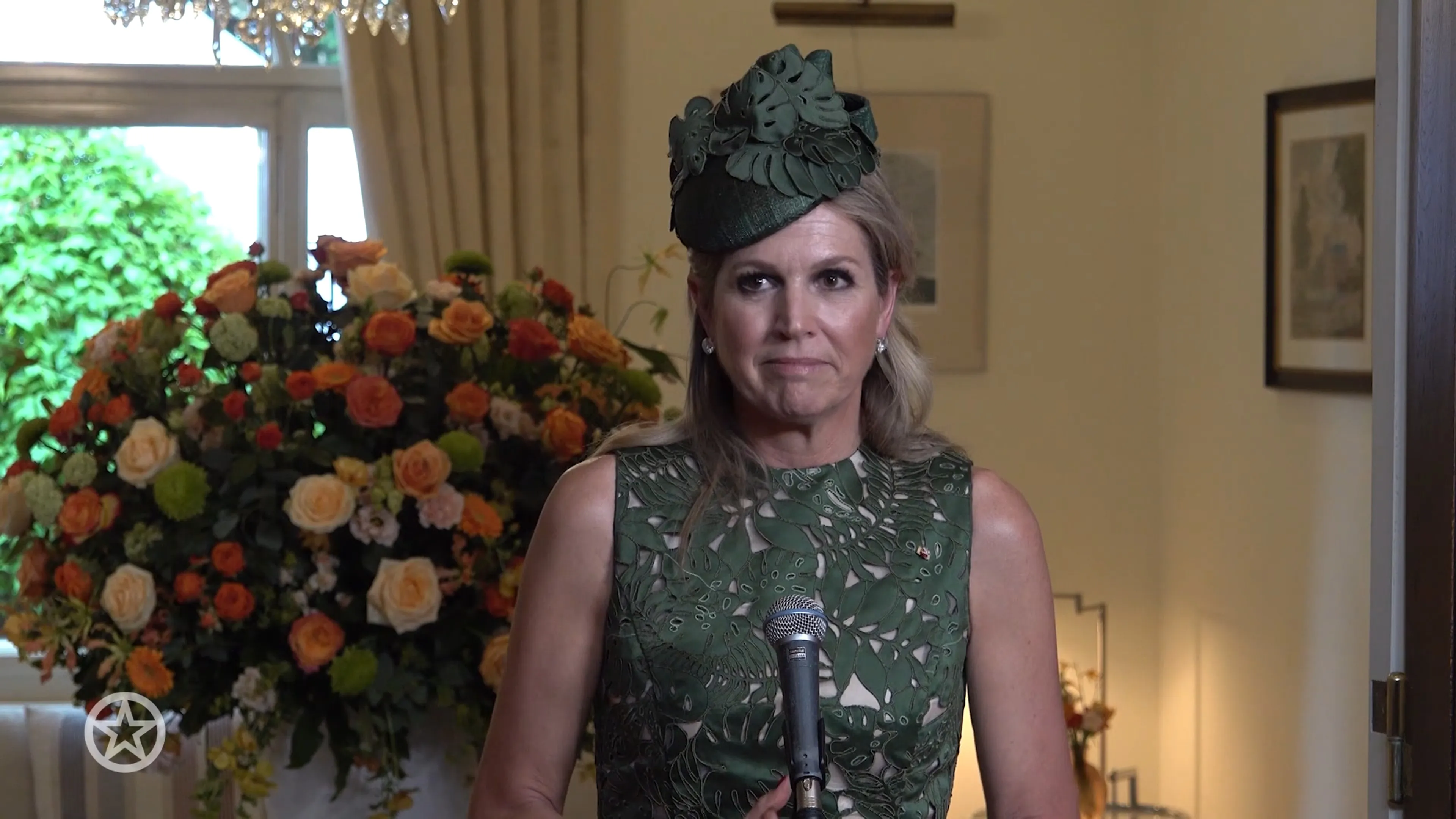 Koningin Máxima wenst Freek en Suzan heel veel sterkte