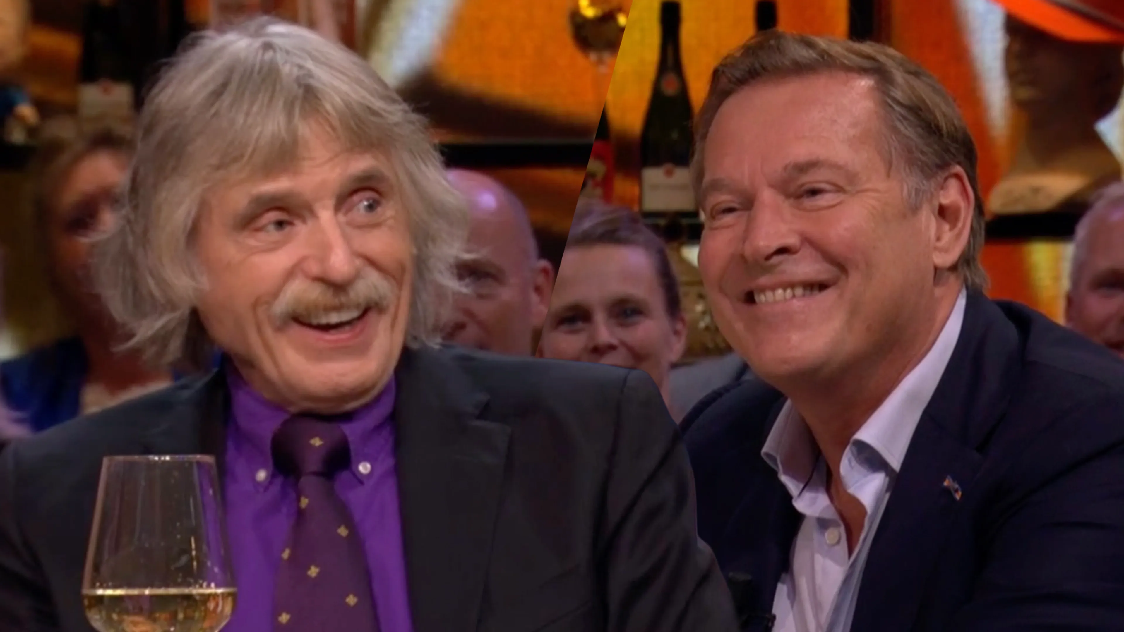Johan Derksen tegen Albert Verlinde: 'Wat kan jou dat geld schelen, kom terug!'  (Vandaag Inside)