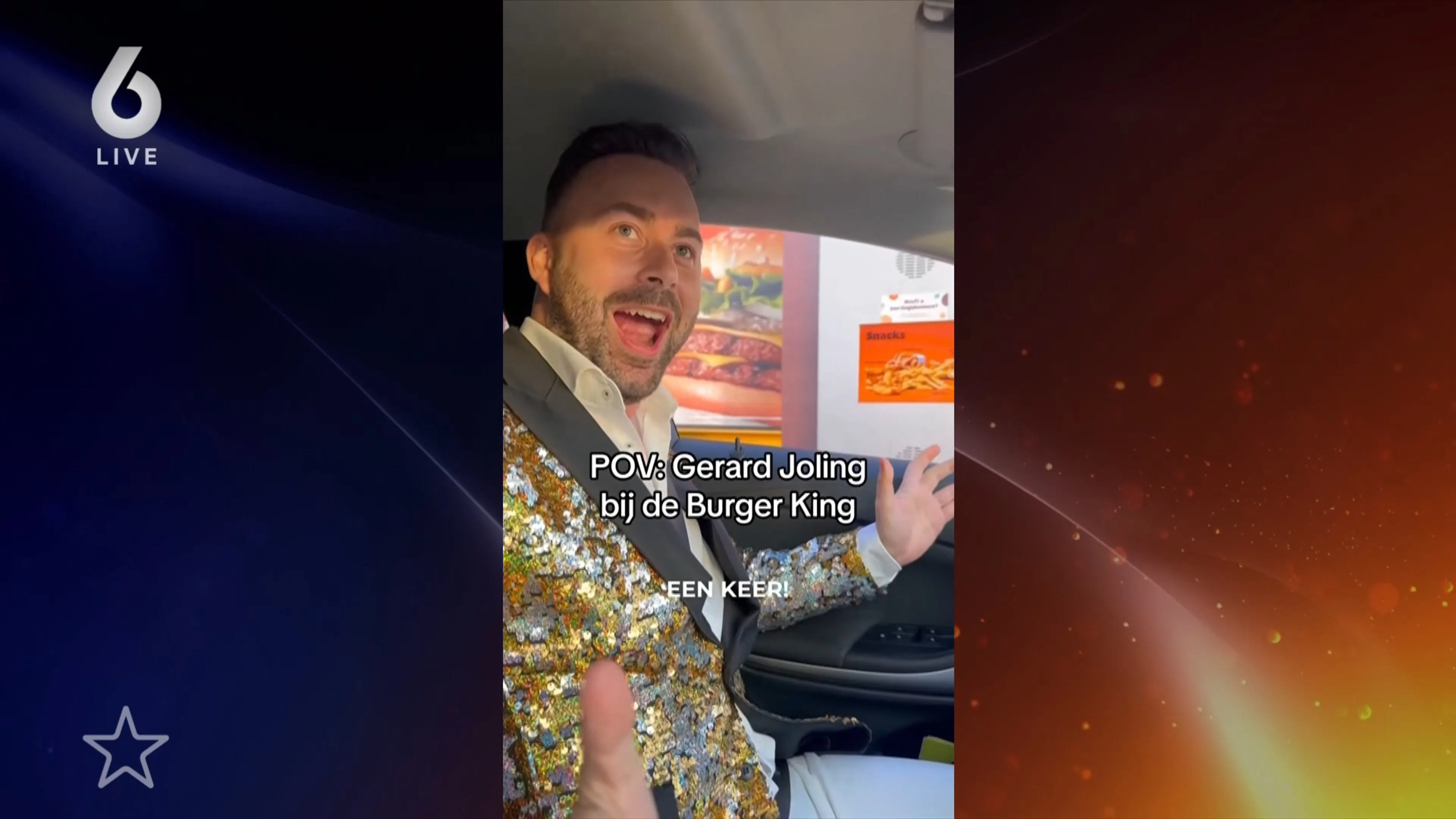 Zanger Menzo Kortland over virale Gerard Joling-imitatie