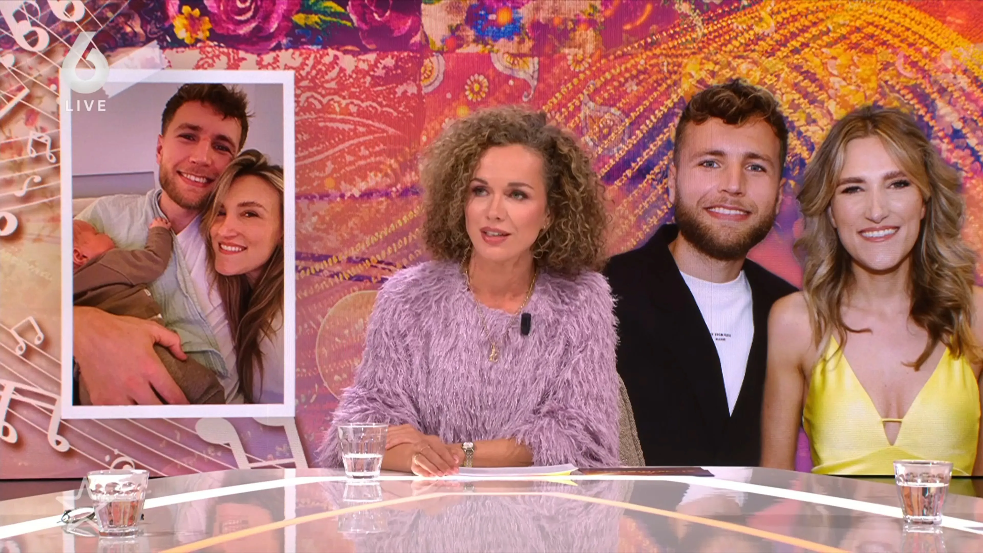 Suzan en Freek delen huiselijke beelden van elkaar en baby Sef
