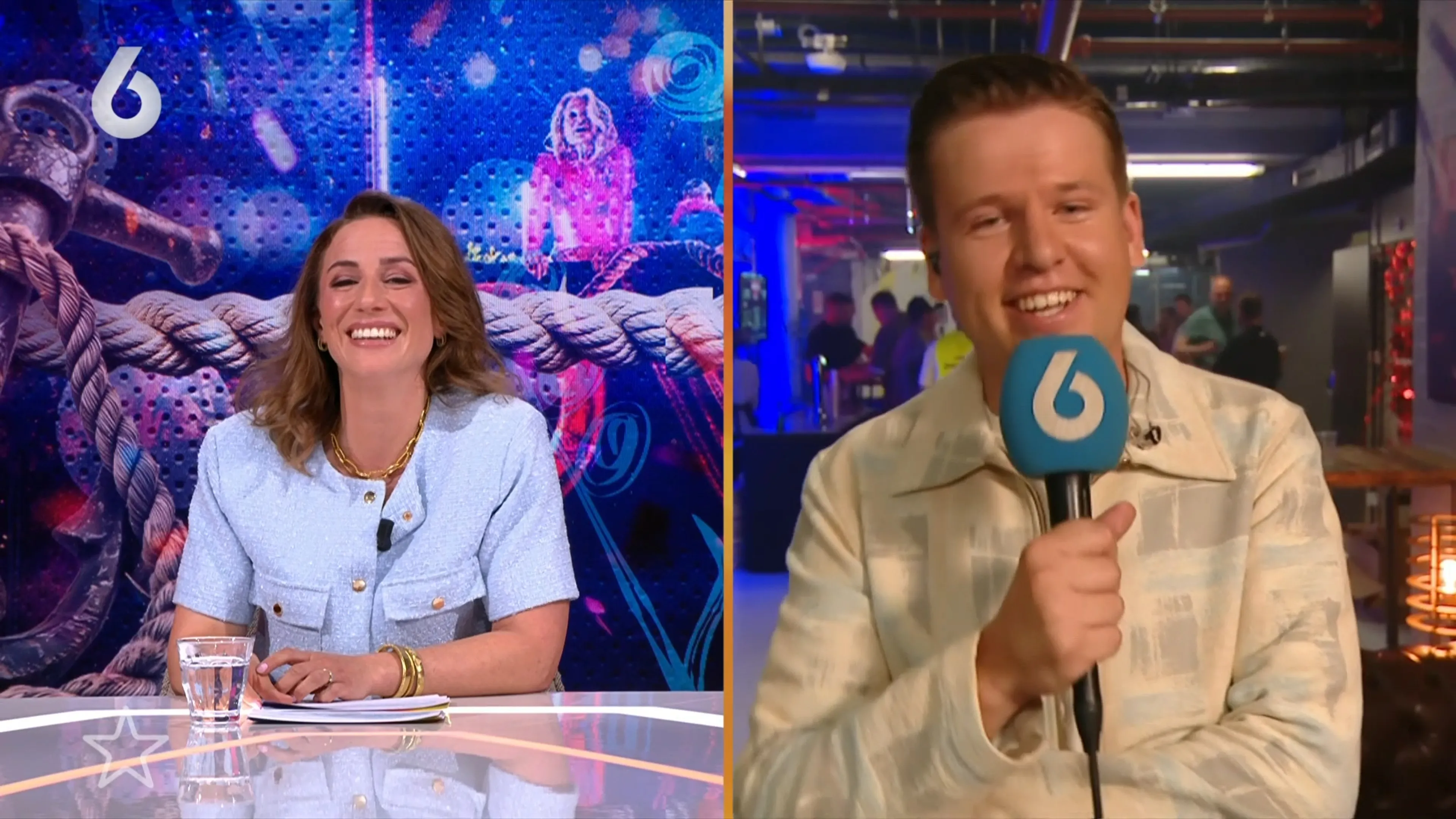 Sven Versteeg geeft live rondleiding tijdens Het Dikste Café Aan De Haven