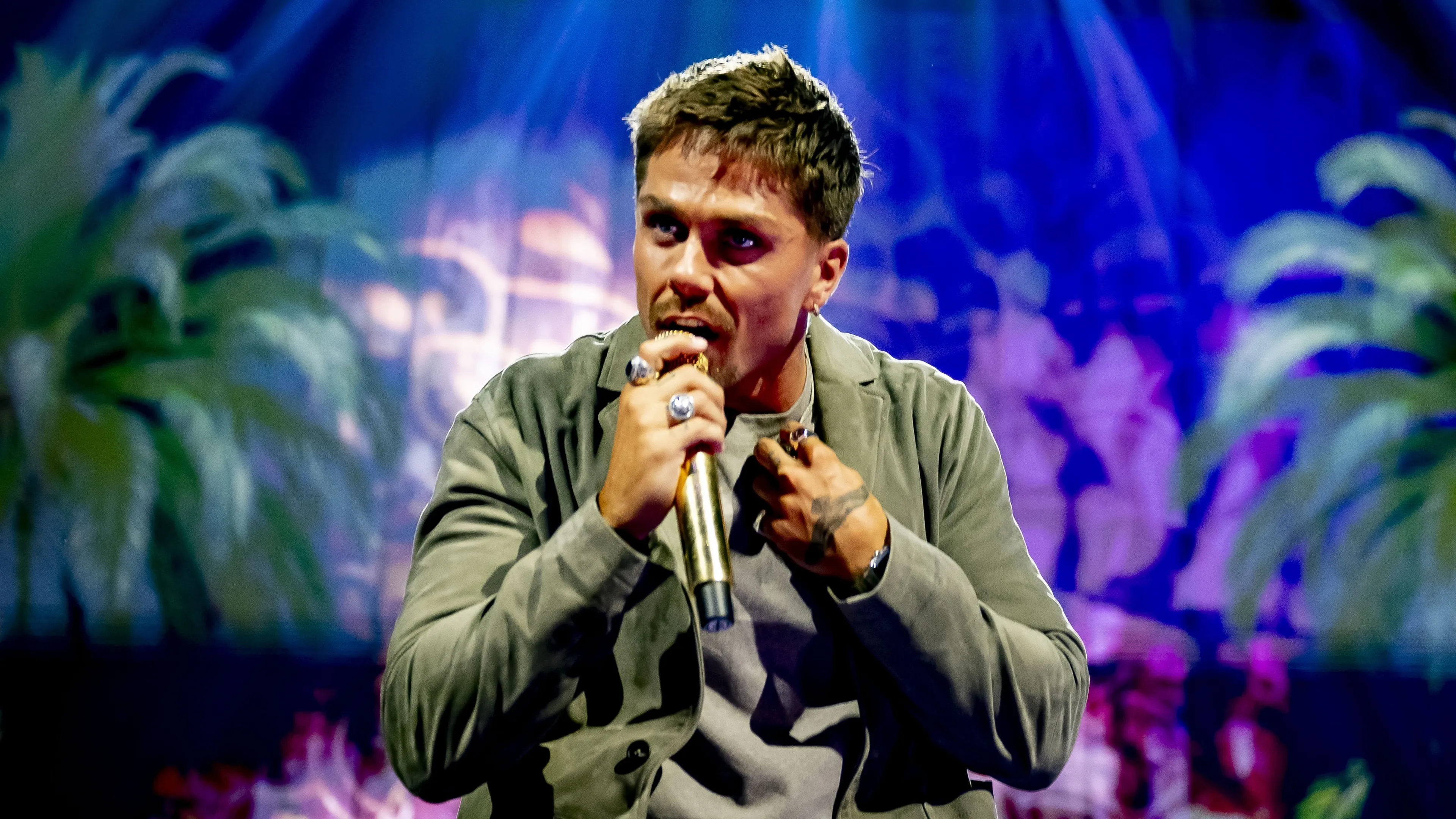 André Hazes kampt met stemproblemen: 'Twee tennisballen in mijn keel'