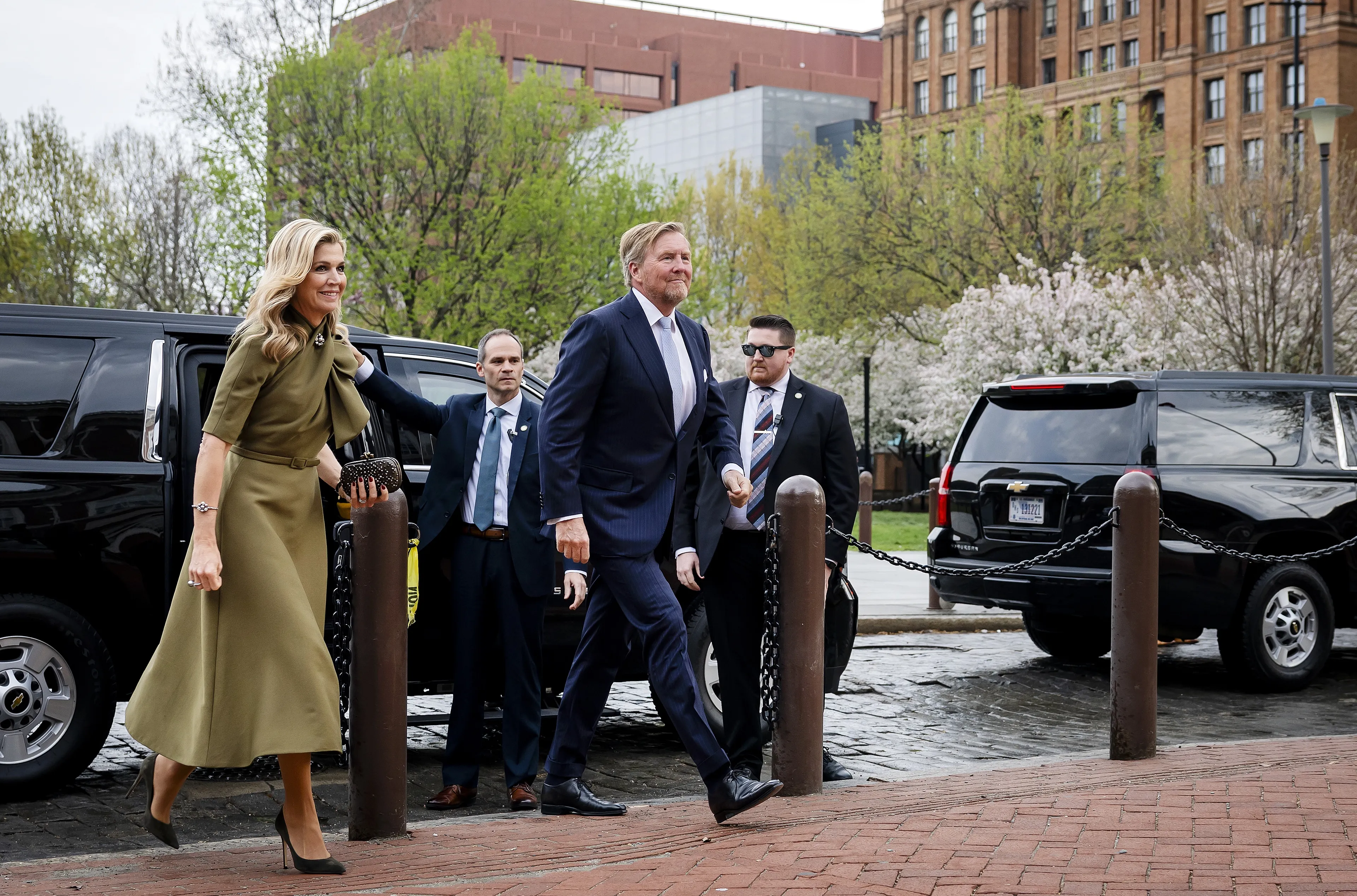 Koningspaar start werkbezoek in Amerika op historische locatie