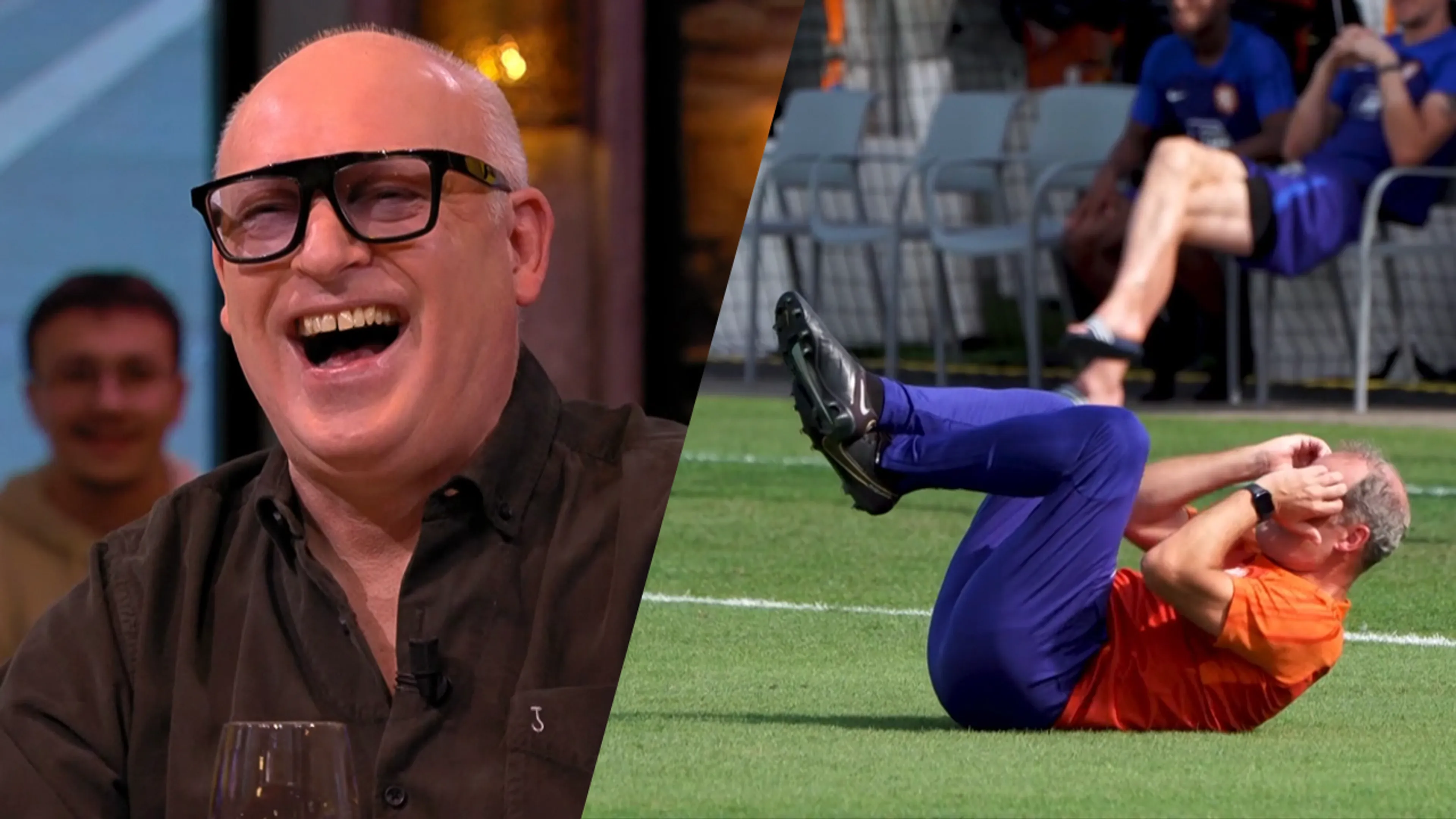 René ziet opvallende beelden van Danny Blind: ‘Dat doe ik ook, maar dan met mijn vrouw’