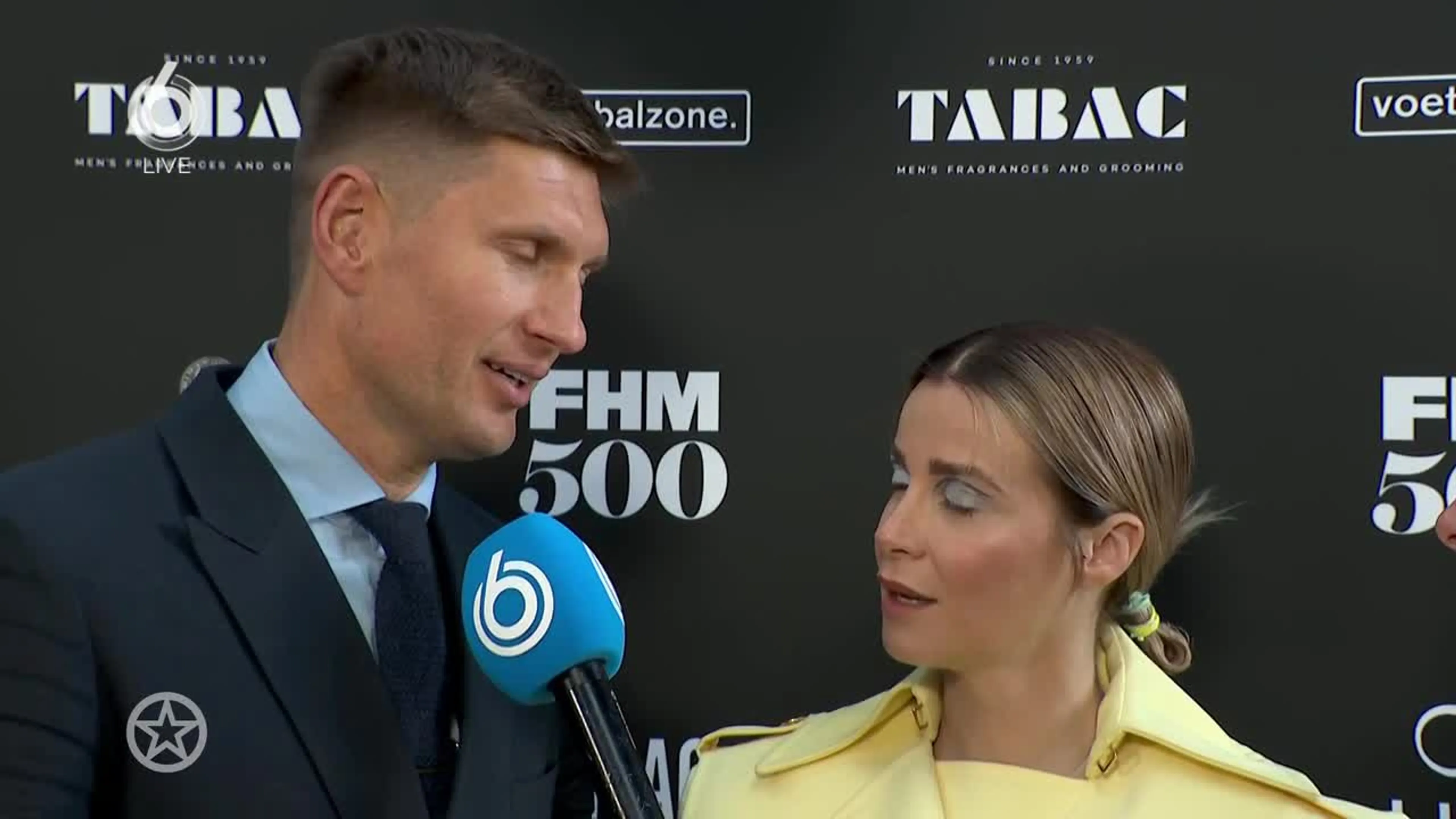 Victoria Koblenko en Lev over surrealistische FHM-uitreiking