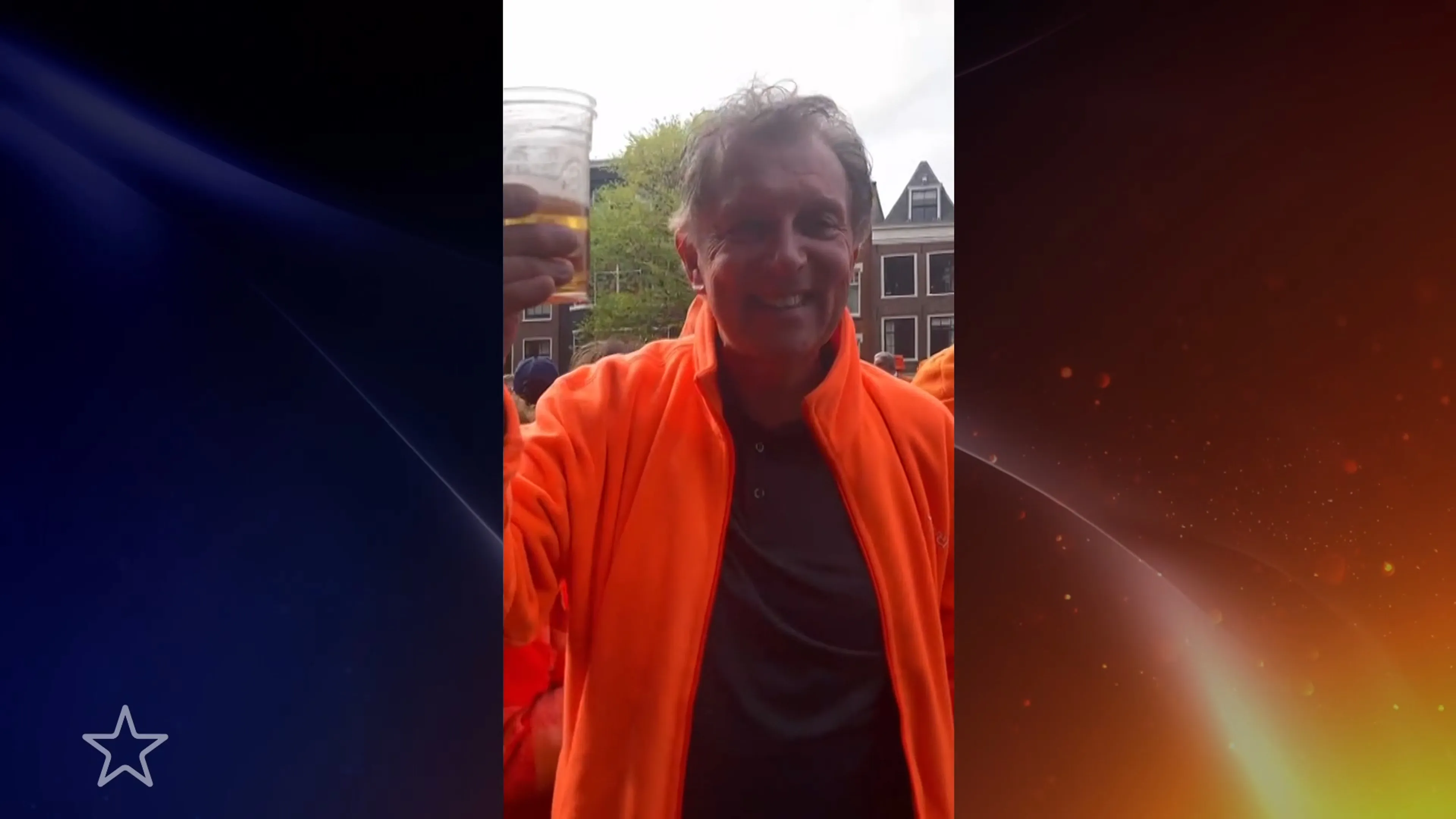 Zien: Robert ten Brink leeft zich uit op Koningsdag 2026