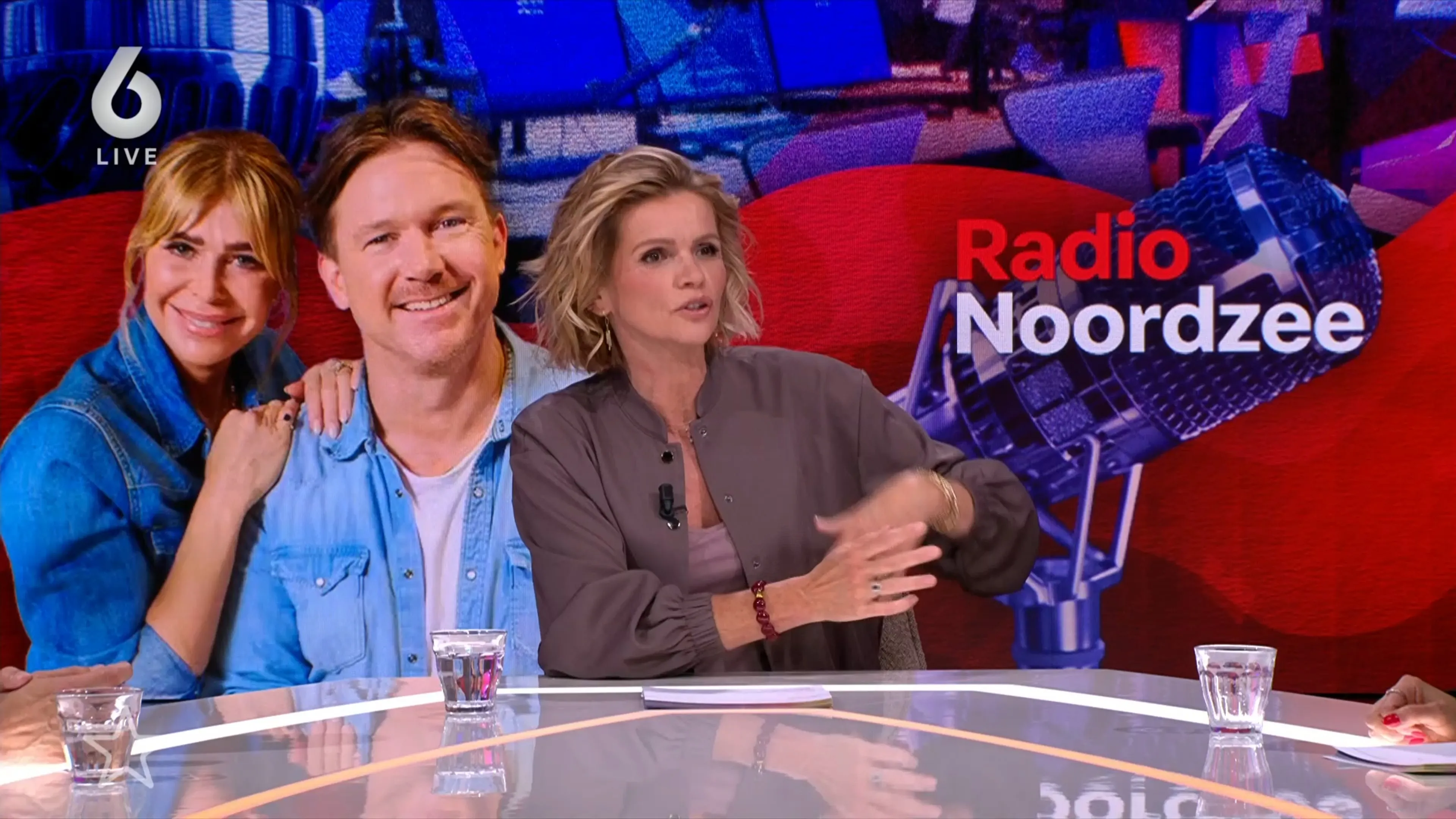 Johnny de Mol en Estelle Cruijff maken debuut met vrijdagmiddagshow op Radio Noordzee