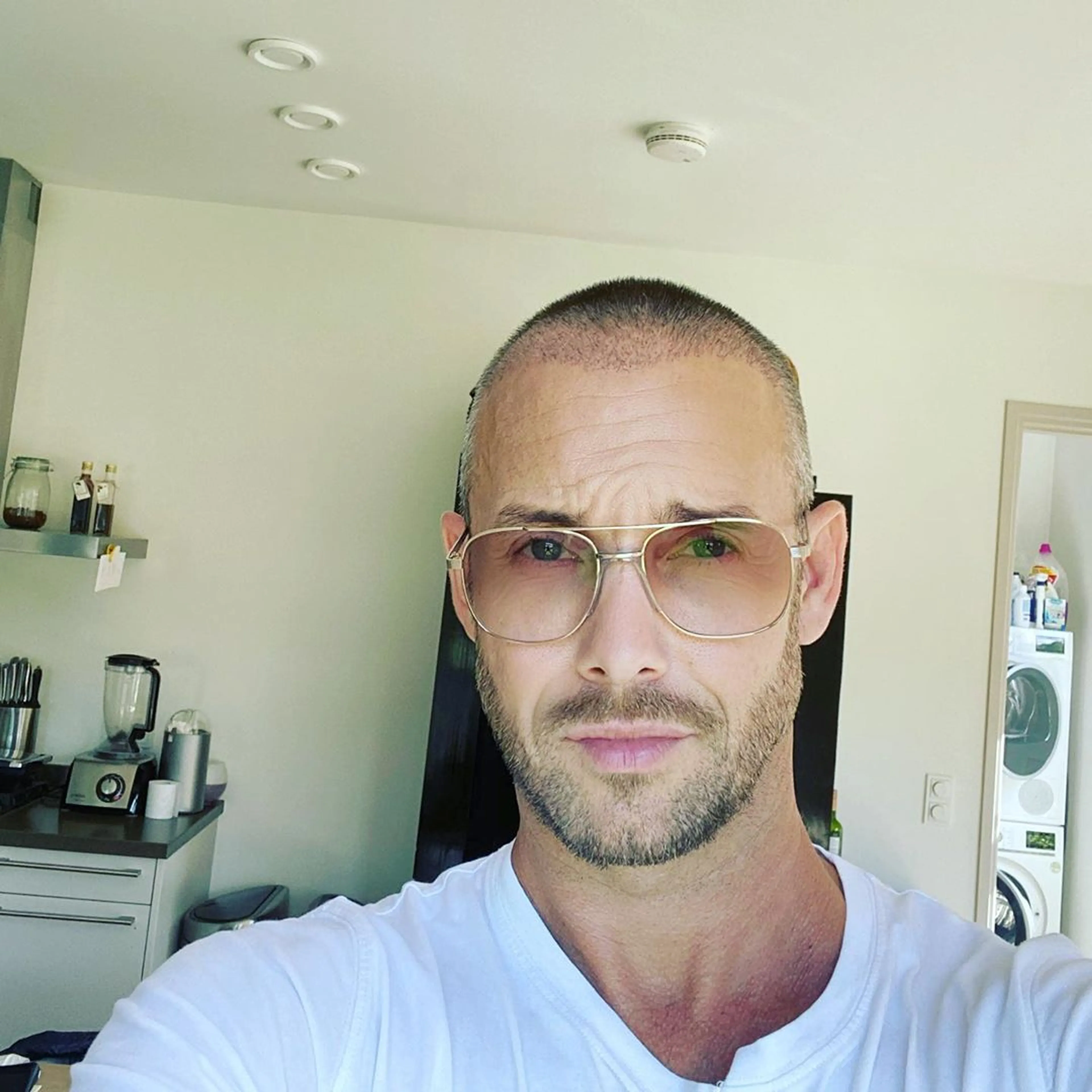 Charly Luske geniet van quality-time met zoon