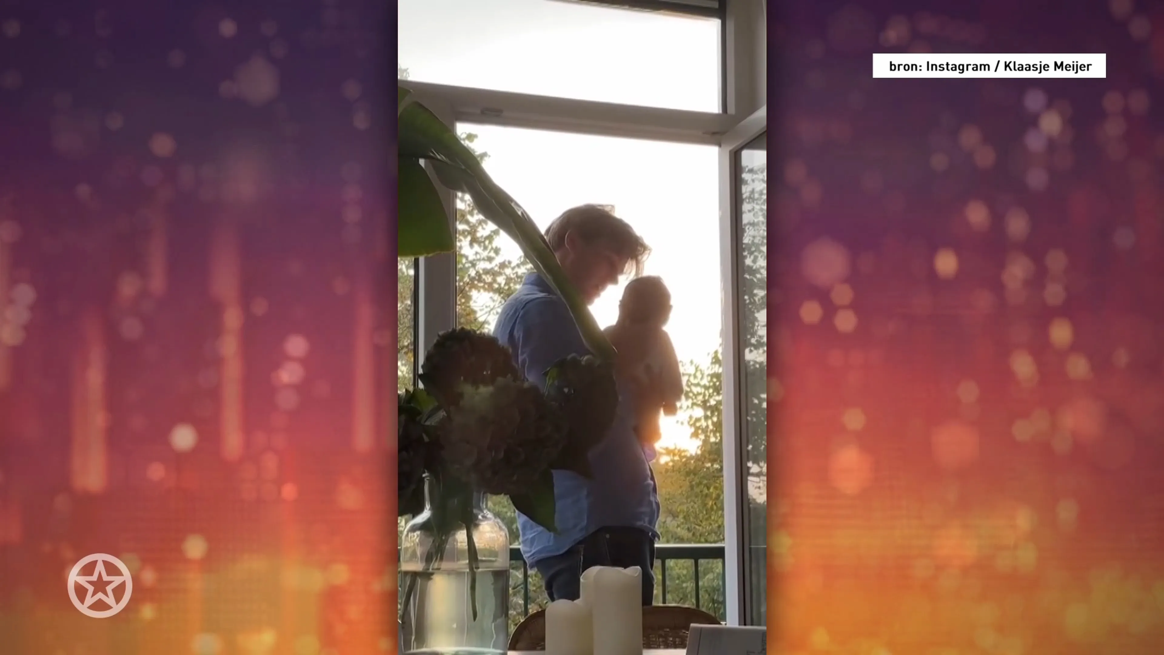 Liefdevolle beelden van voormalig K3-lid Klaasjes partner en baby