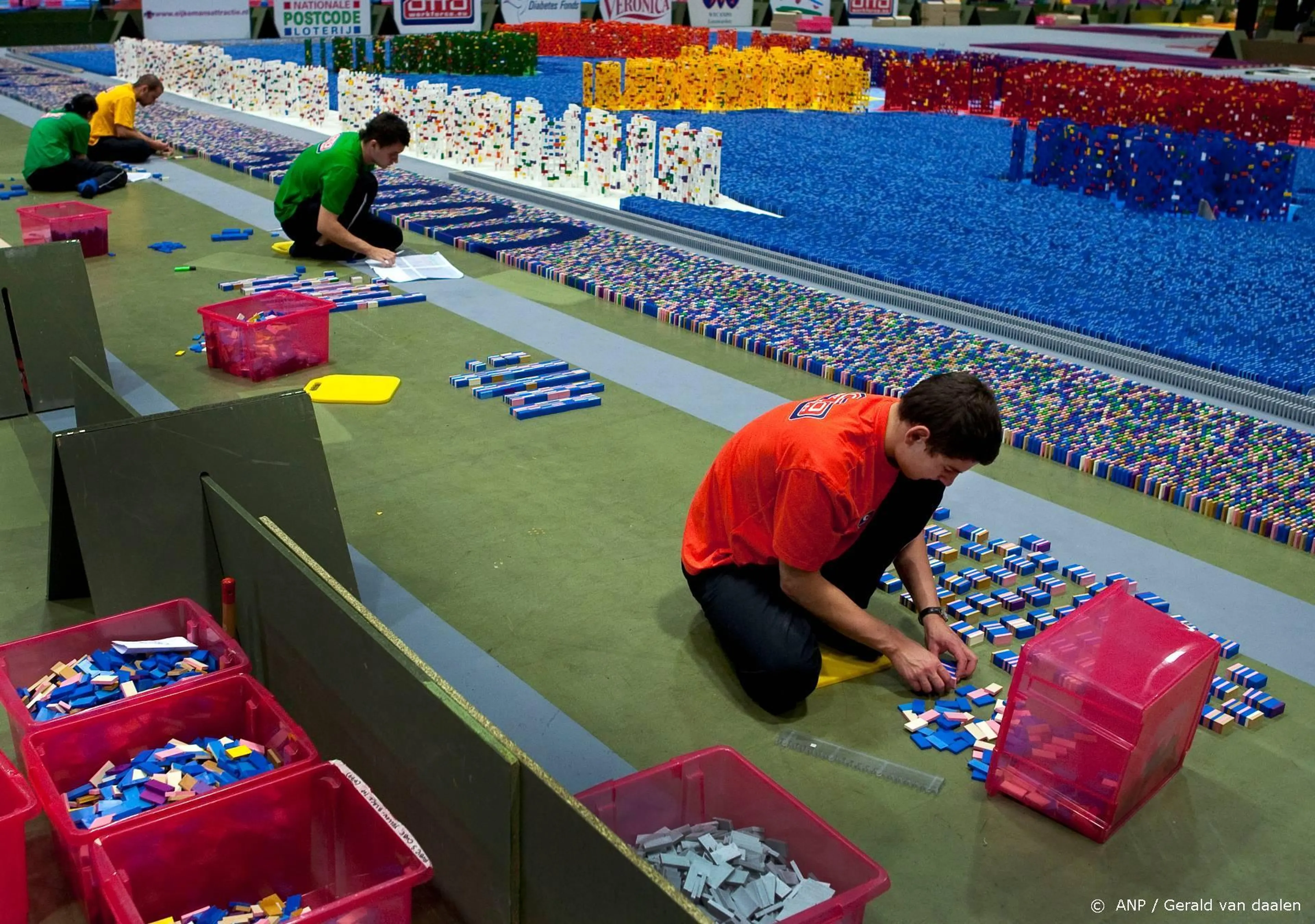 Domino Day is weer verplaatst