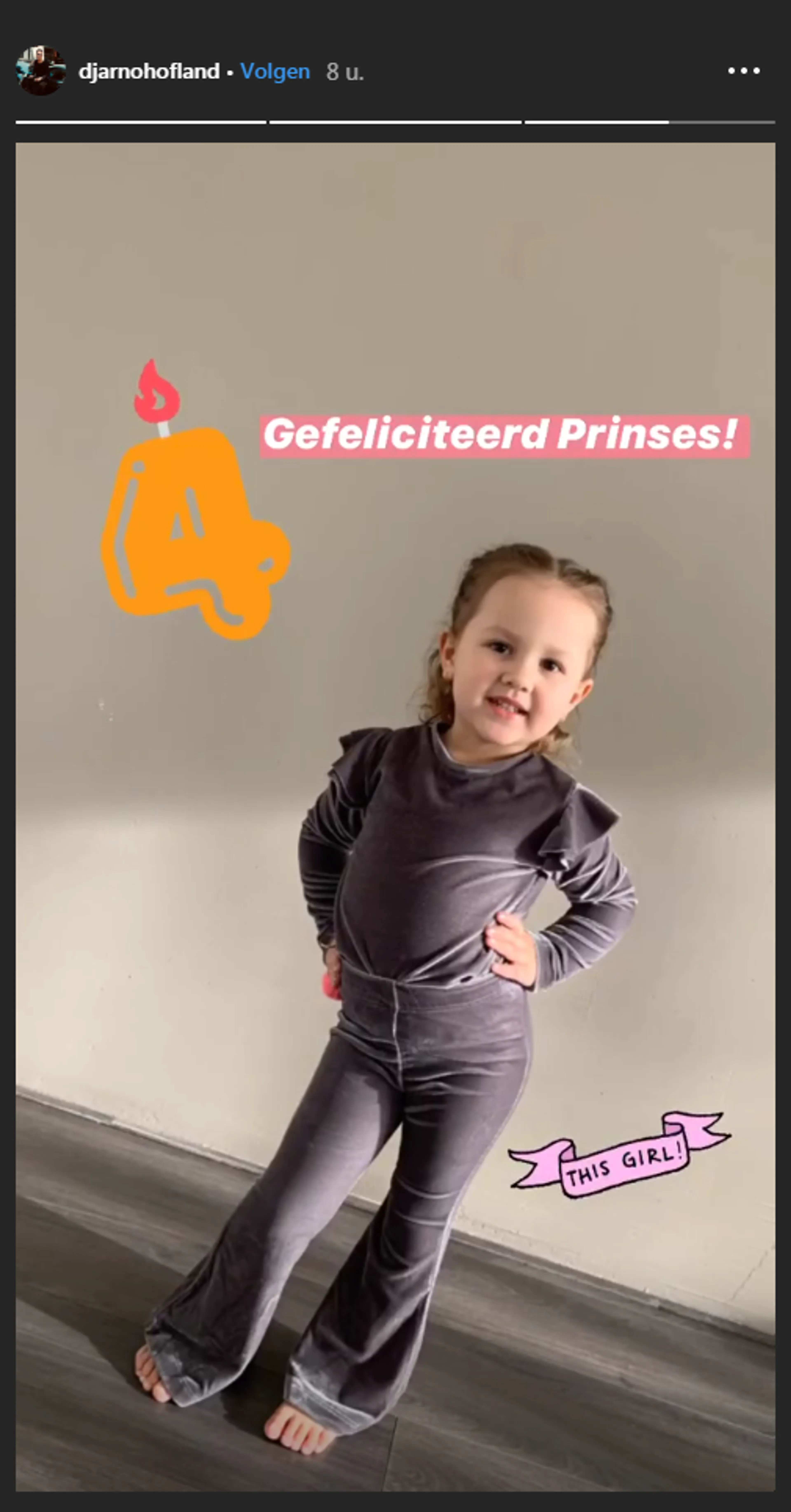 Groot feest voor Djarno Hofland
