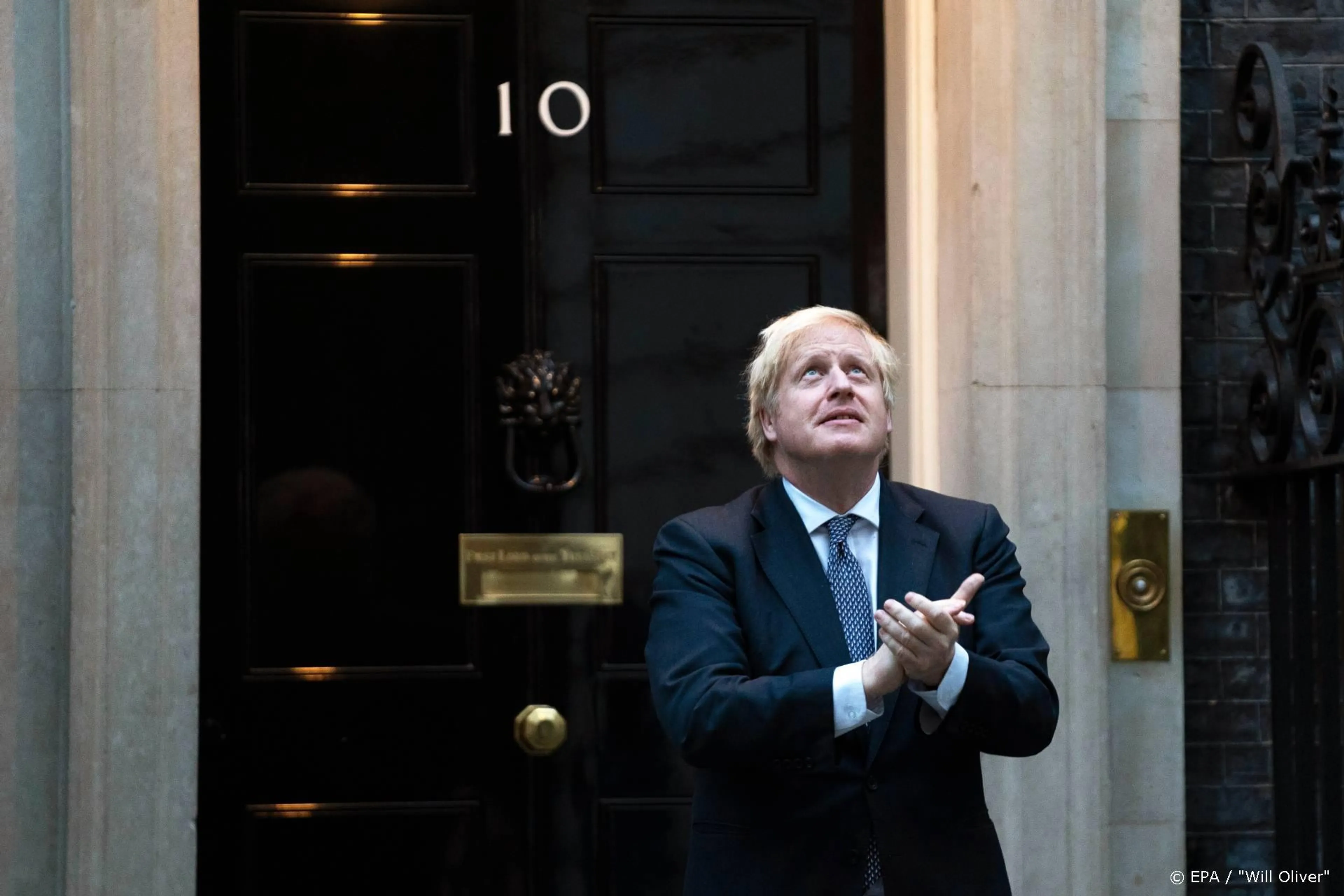 Boris Johnson noemt zoon Wilfred