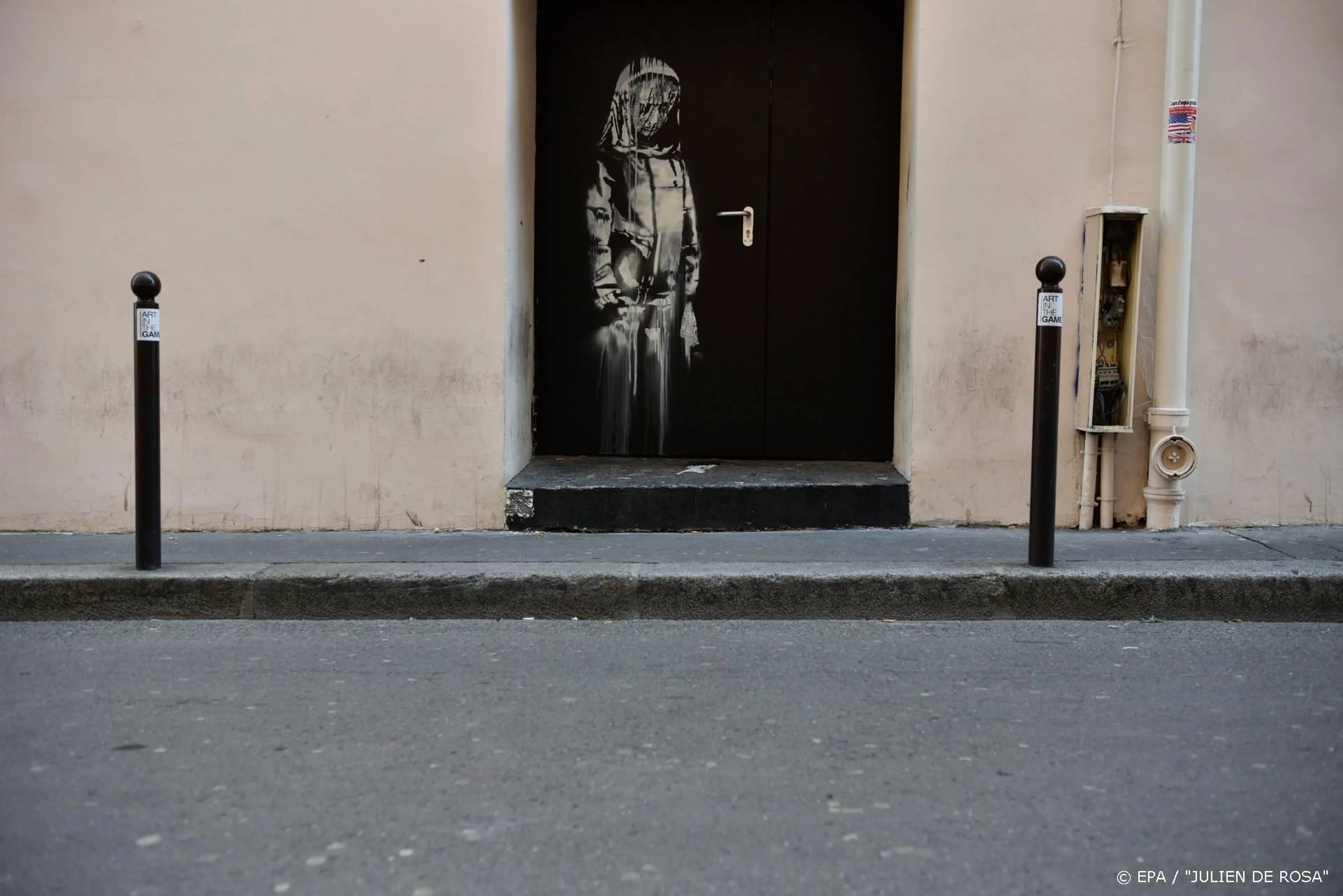 Gestolen werk Banksy uit Bataclan teruggevonden in Italië