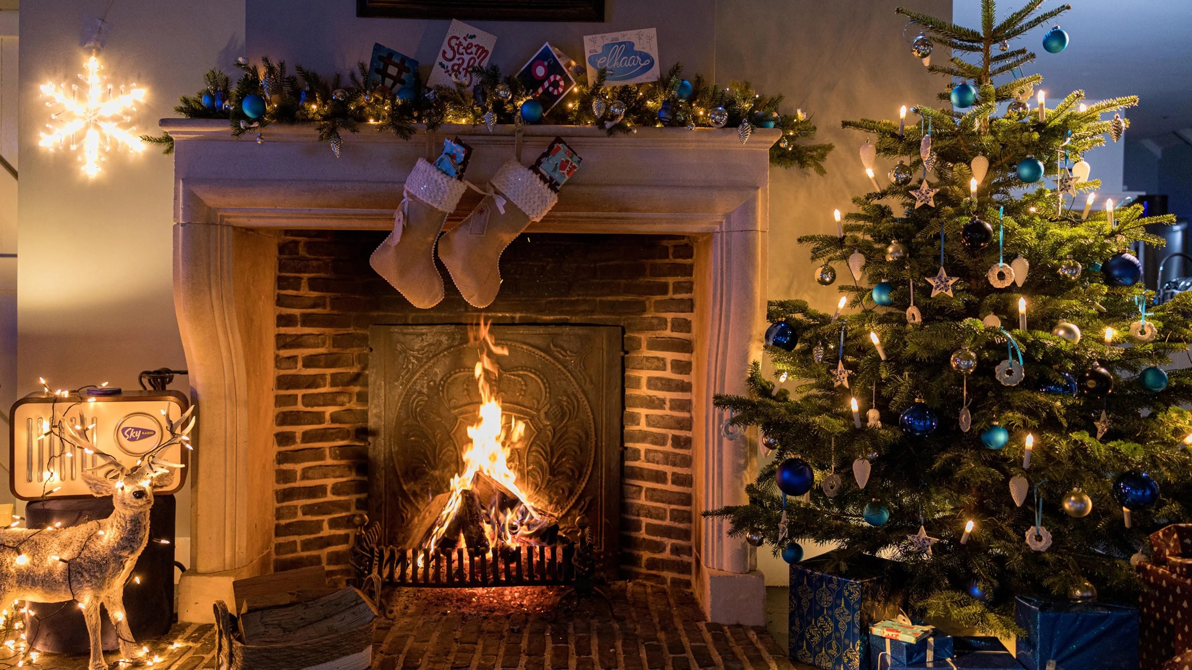 Bert van der Veer: haardvuur gaat net zo scoren als kerstfilm
