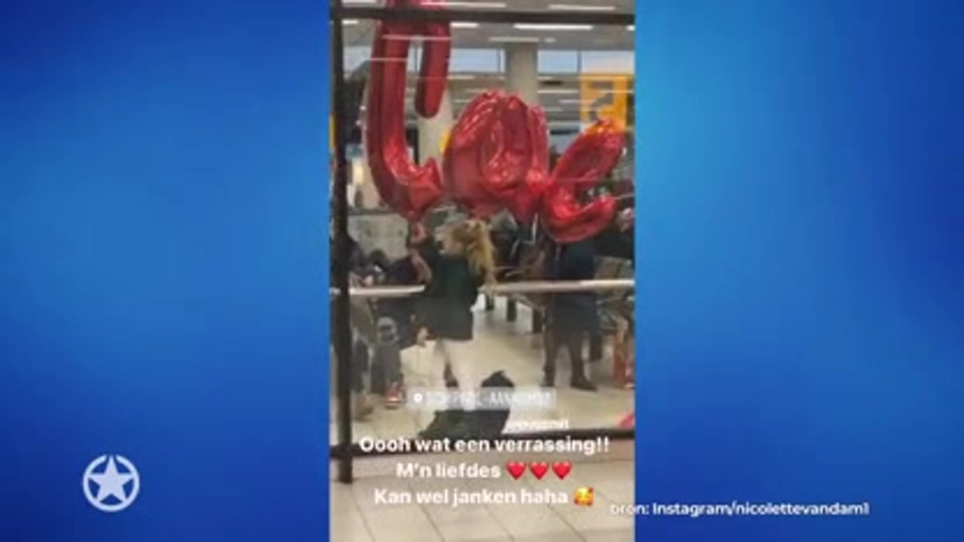 Nicolette van Dam weer herenigd met dochters