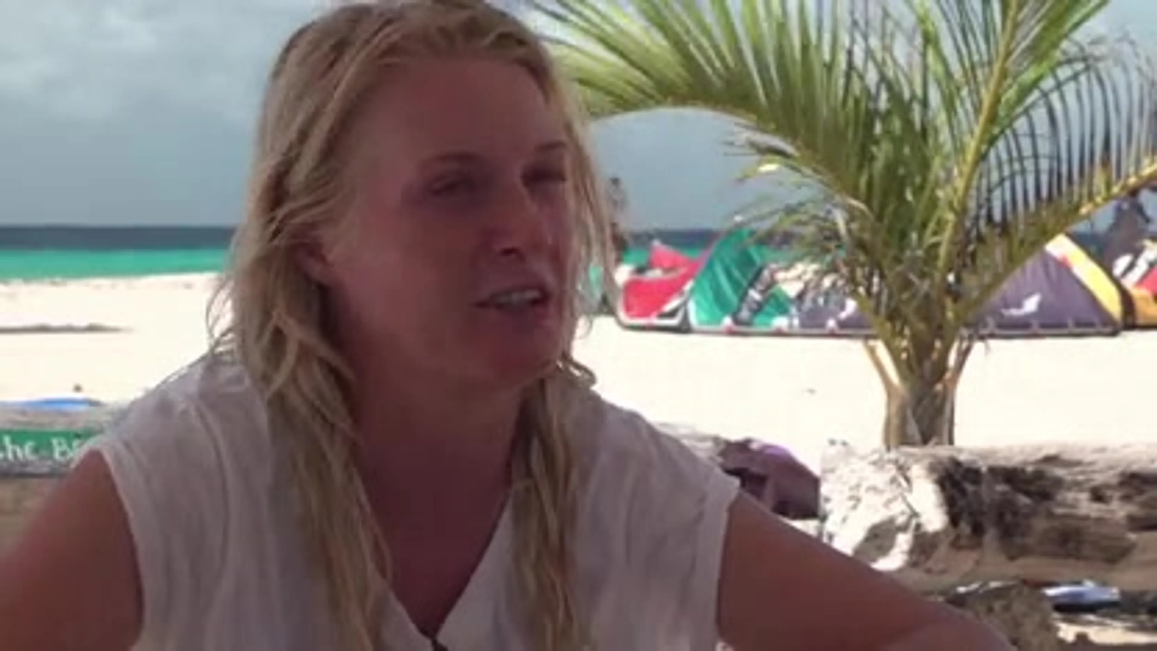 Miss Montreal openhartig op Bonaire