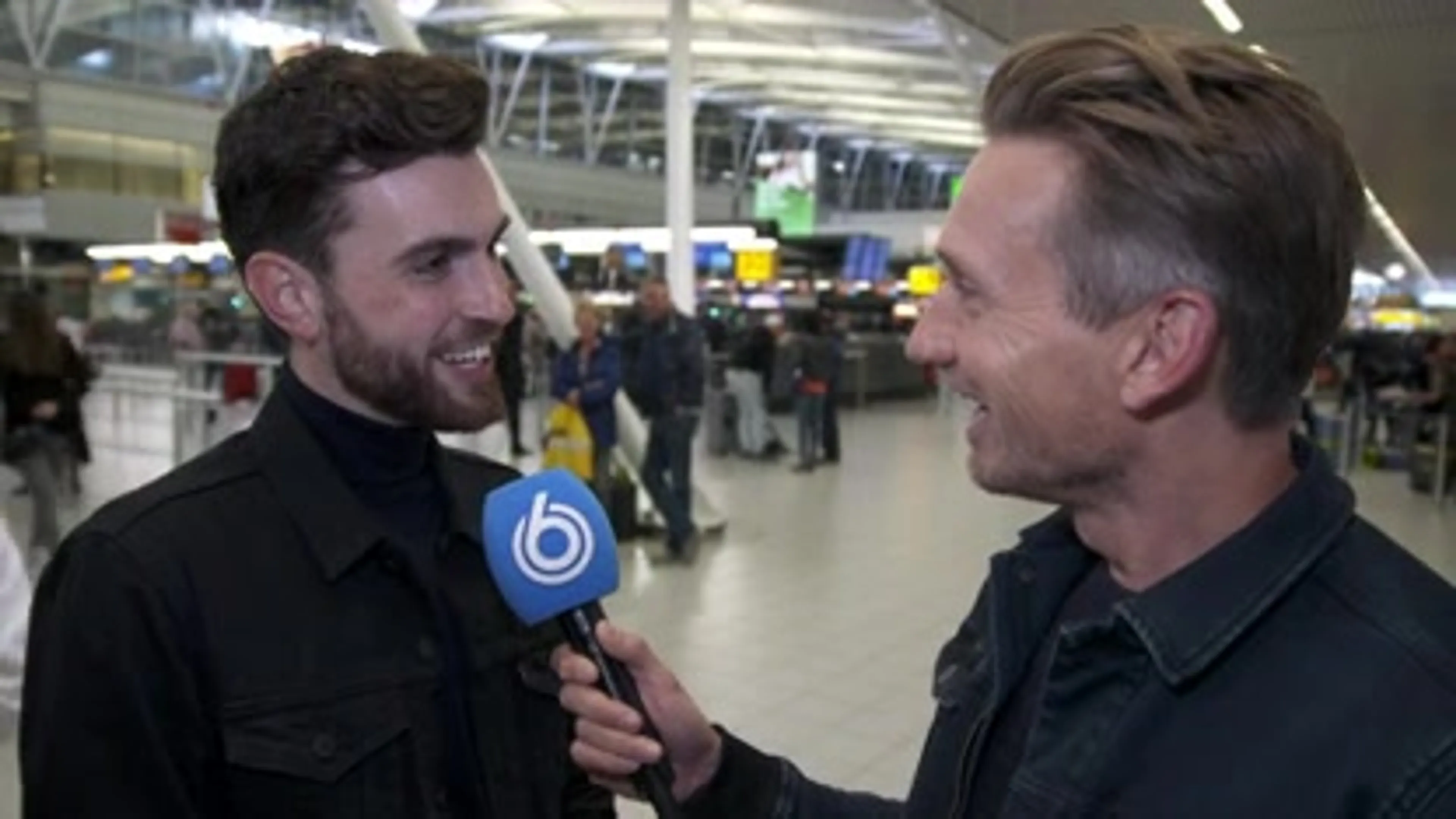 Duncan Laurence op weg naar Israël
