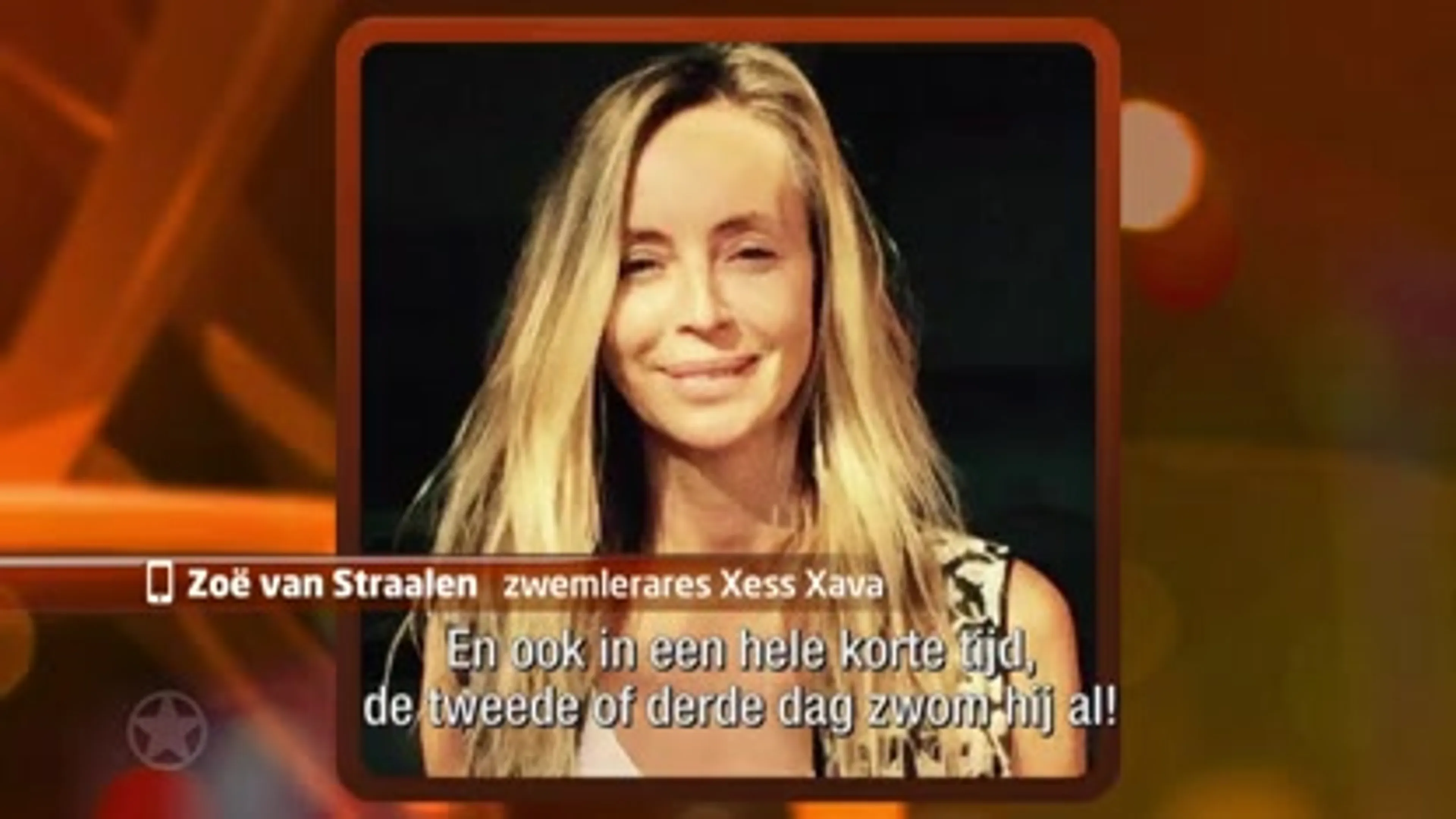 Eenjarige Xess nu al zelfredzaam in zwembad