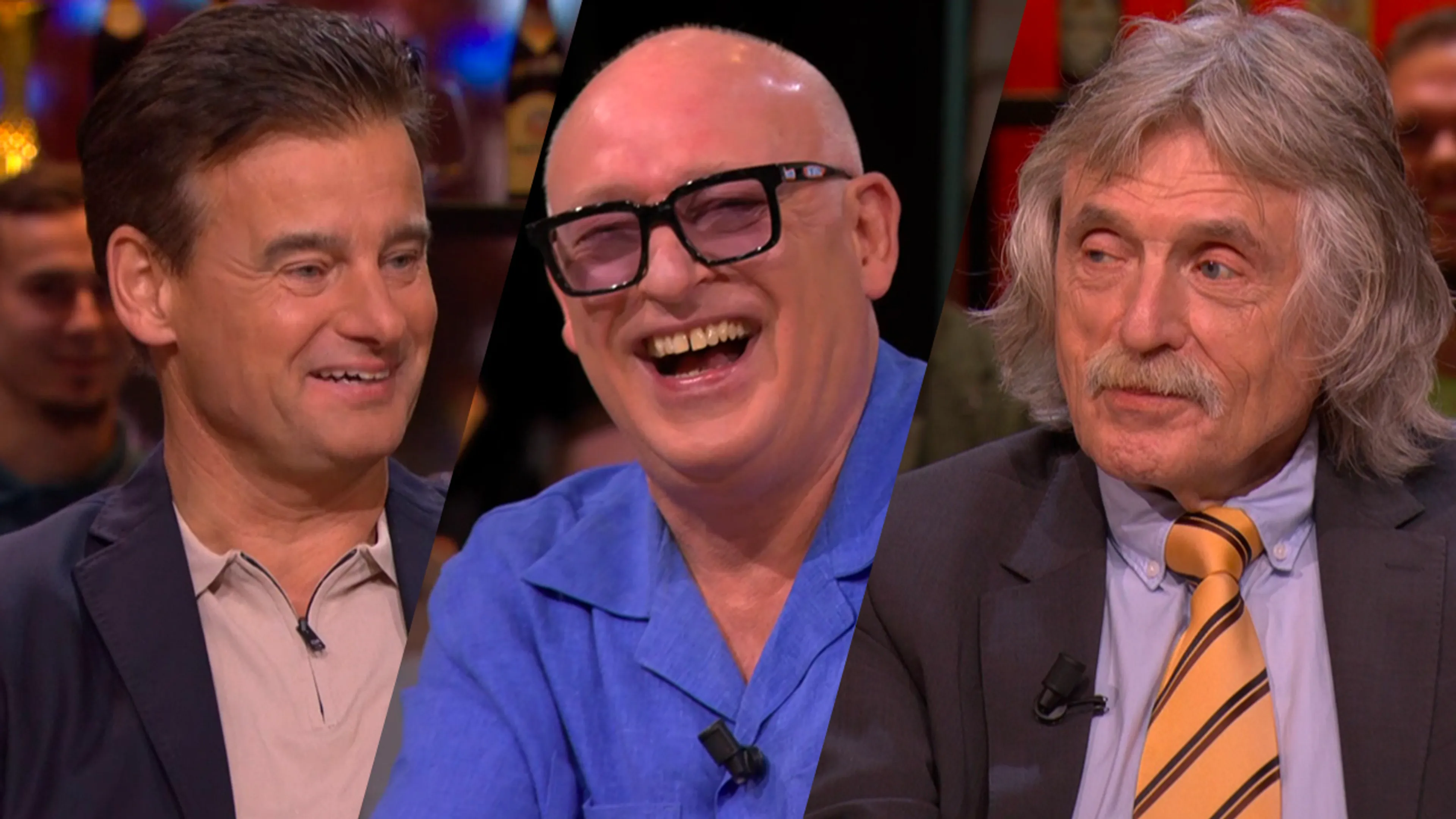 Wilfred en René lachen om column van Johan: ‘Wij waren van slag!'
