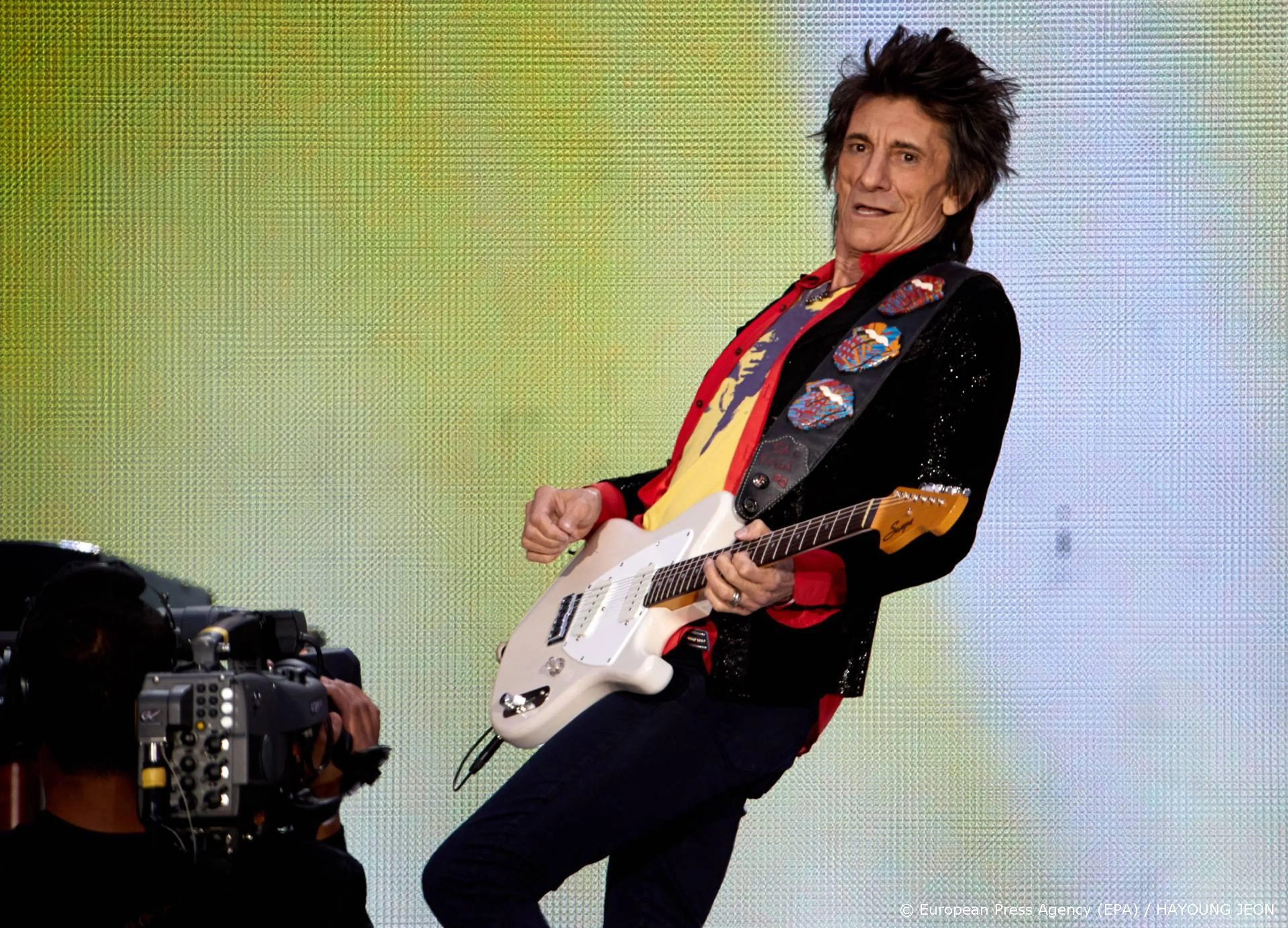 Rolling Stone Ronnie Wood prijst Rotterdamse band Roeck