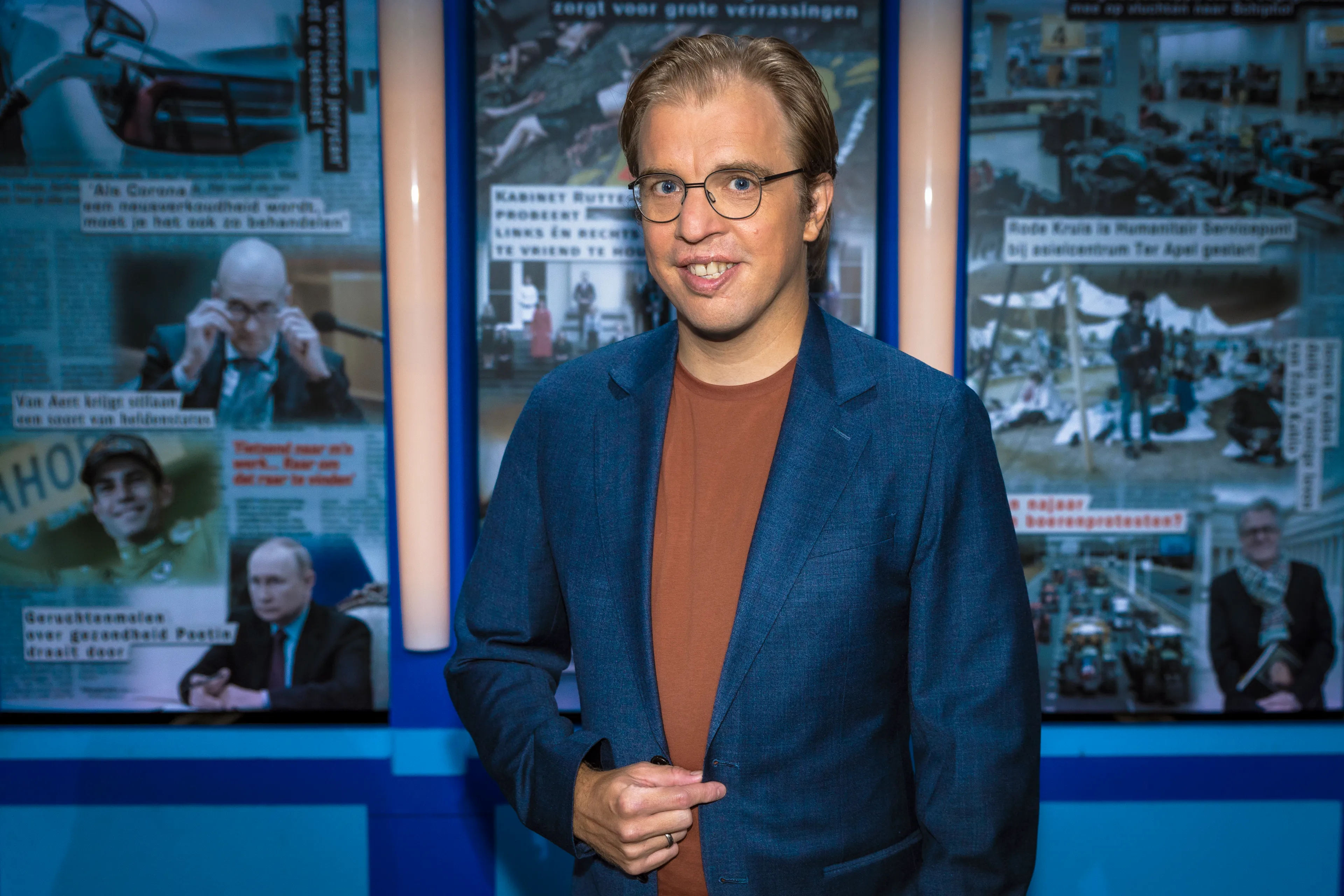 Jan Jaap van der Wal gaat in lingerie