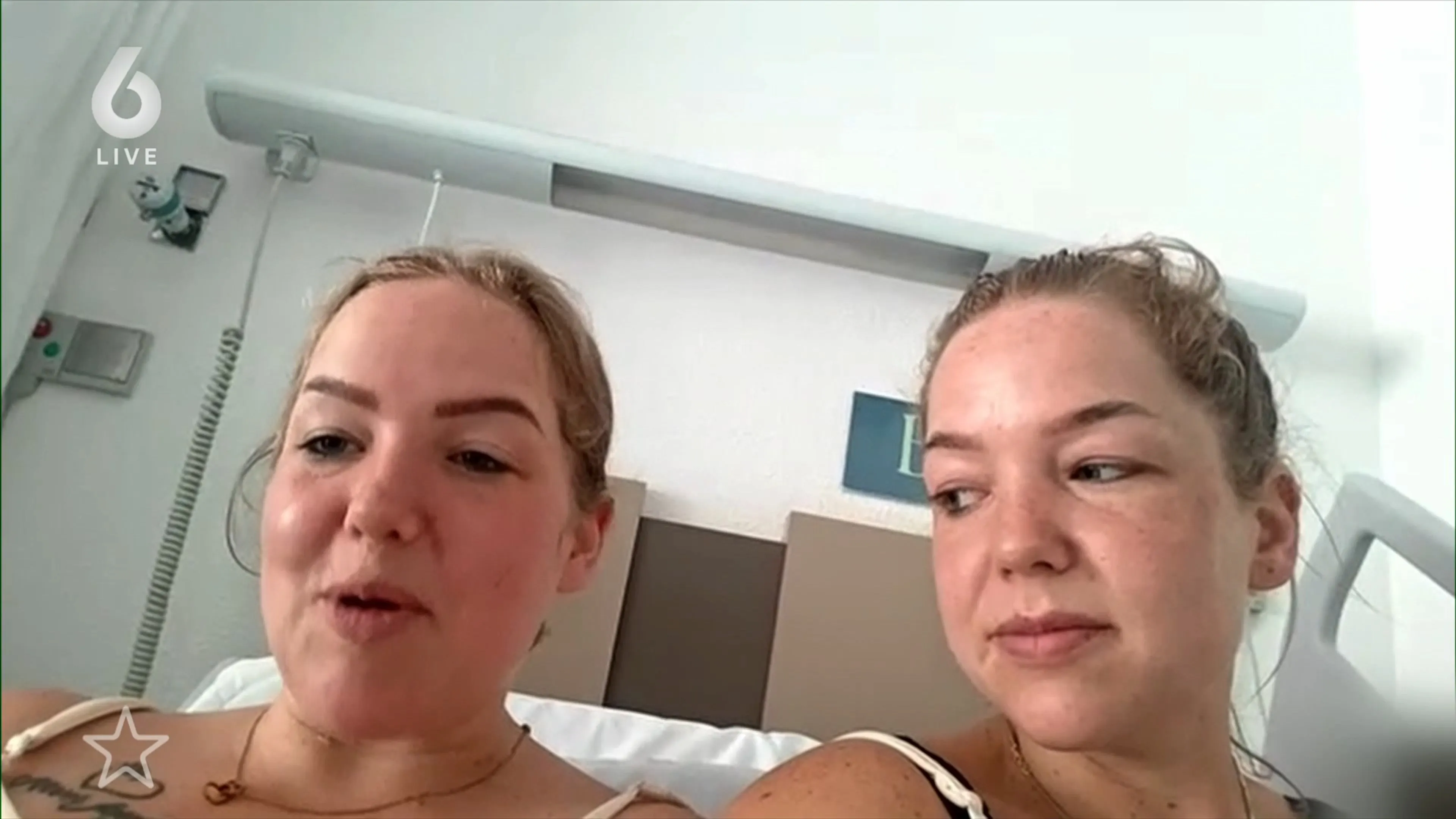 Urk!-twins Gerda en Mathilde mogen ziekenhuis verlaten na voedselvergiftiging