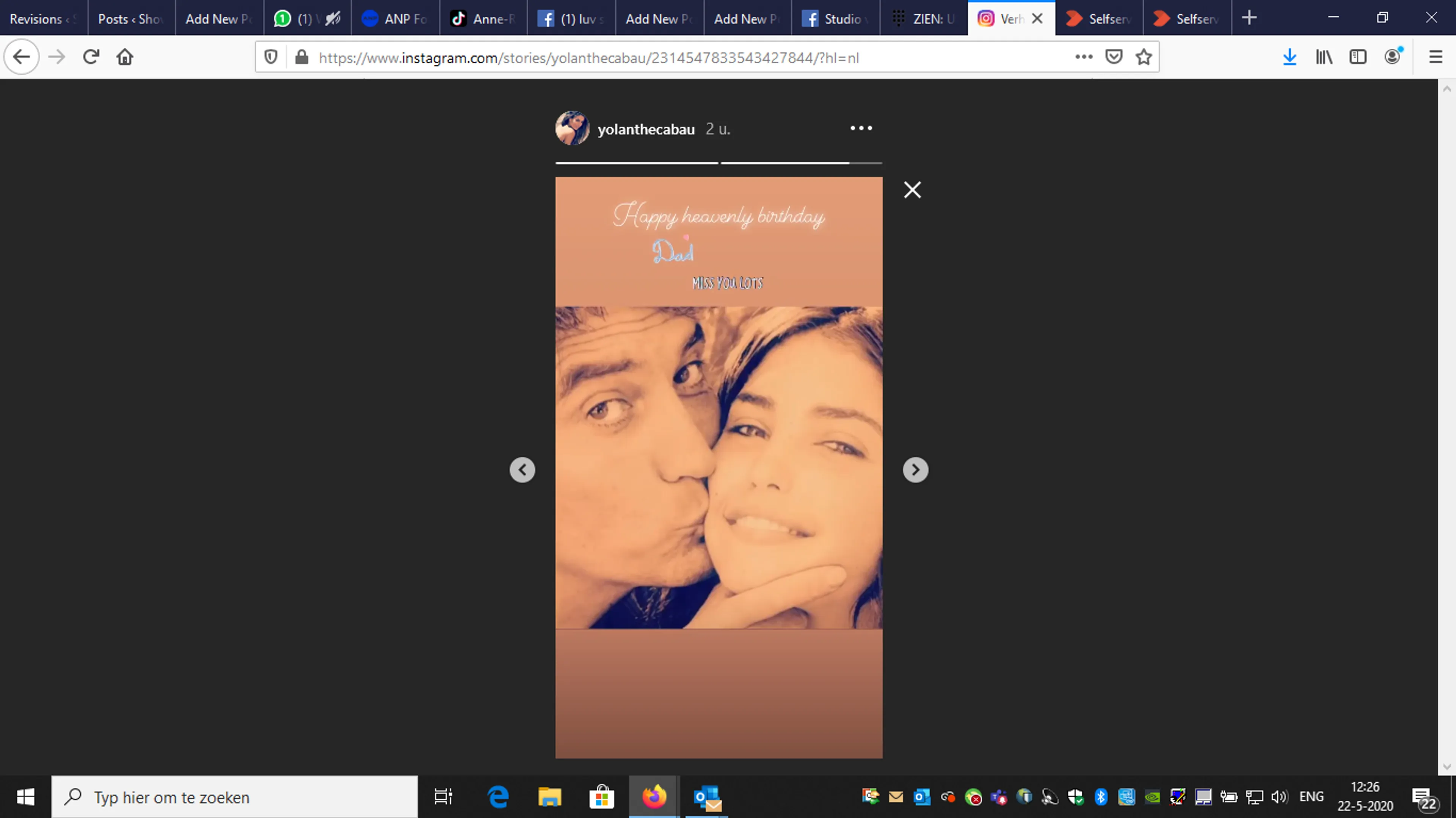 Yolanthe emotioneel op moeilijke dag