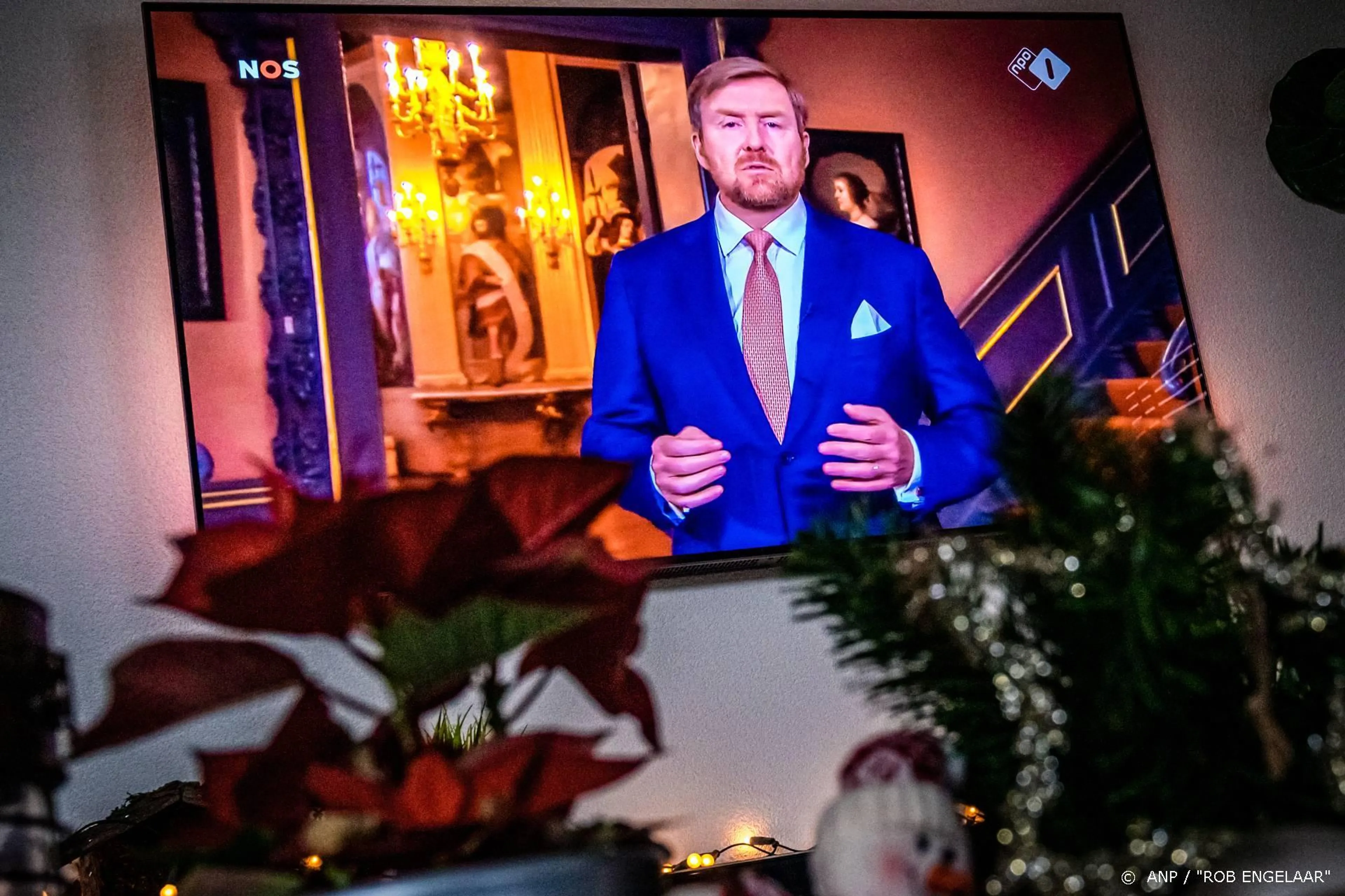 Toespraak koning ook op alle radiozenders te horen