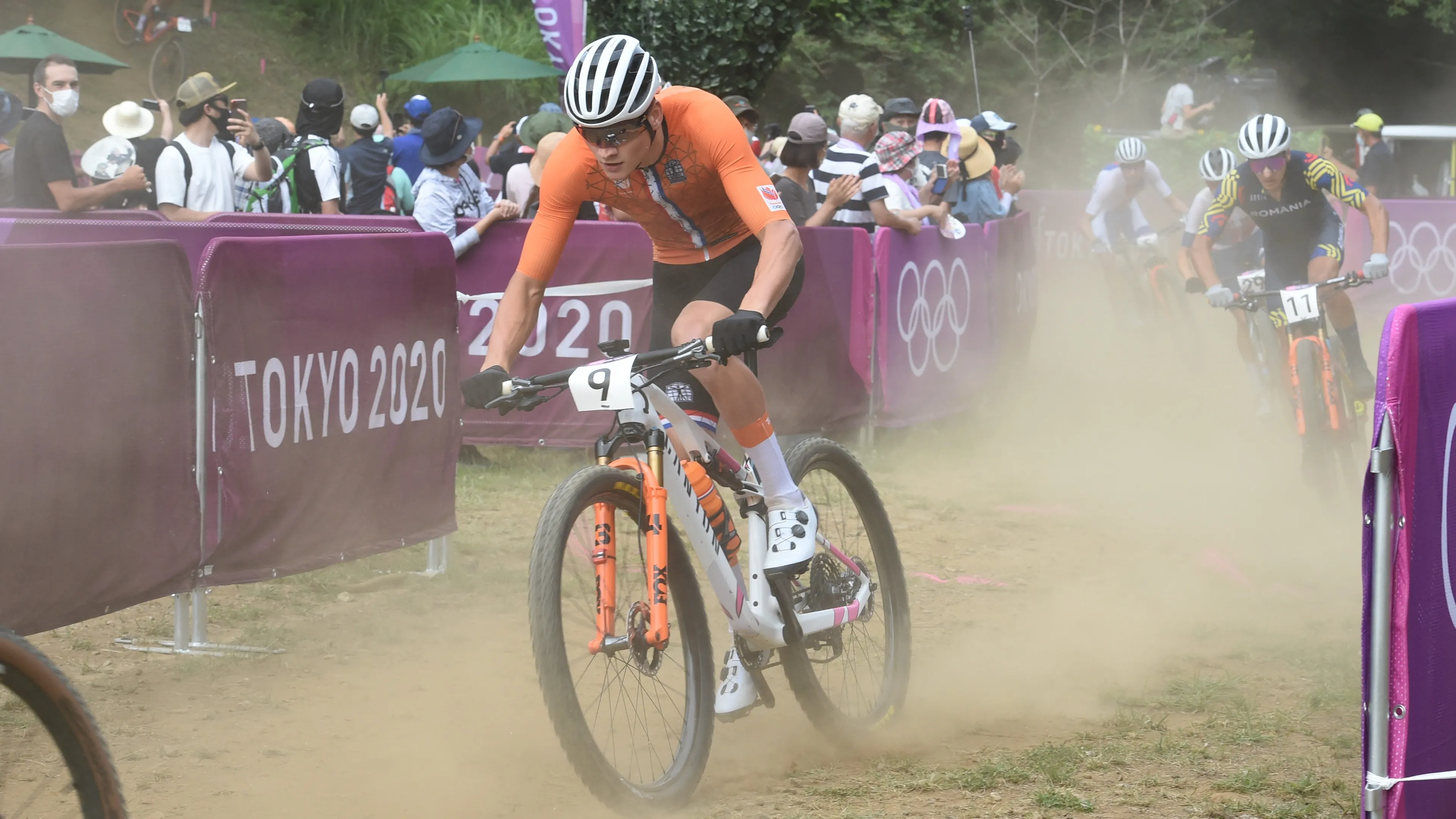 Olympische droom Van der Poel spat uiteen