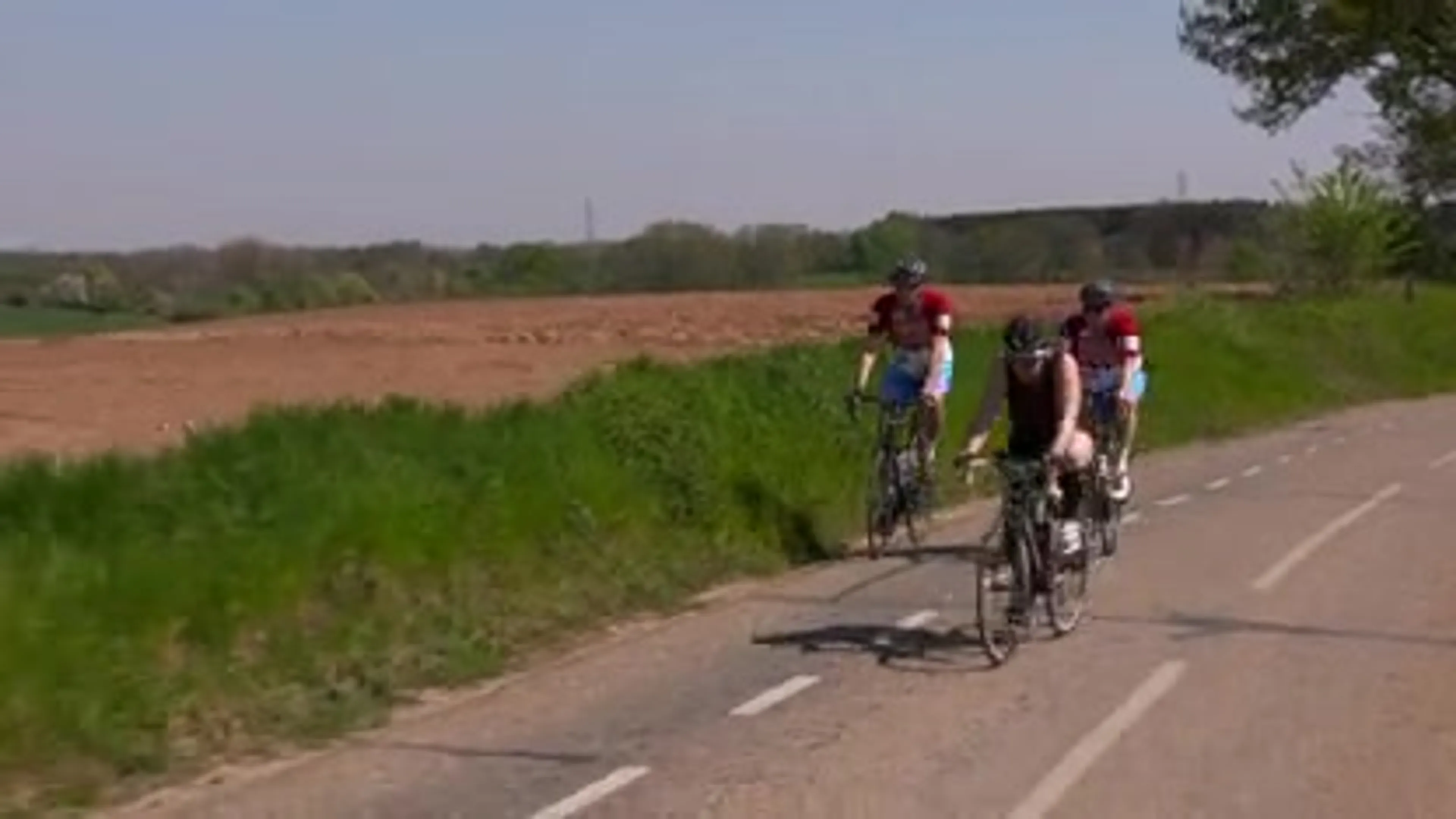 René Froger traint zich suf voor Alpe d'Huzes