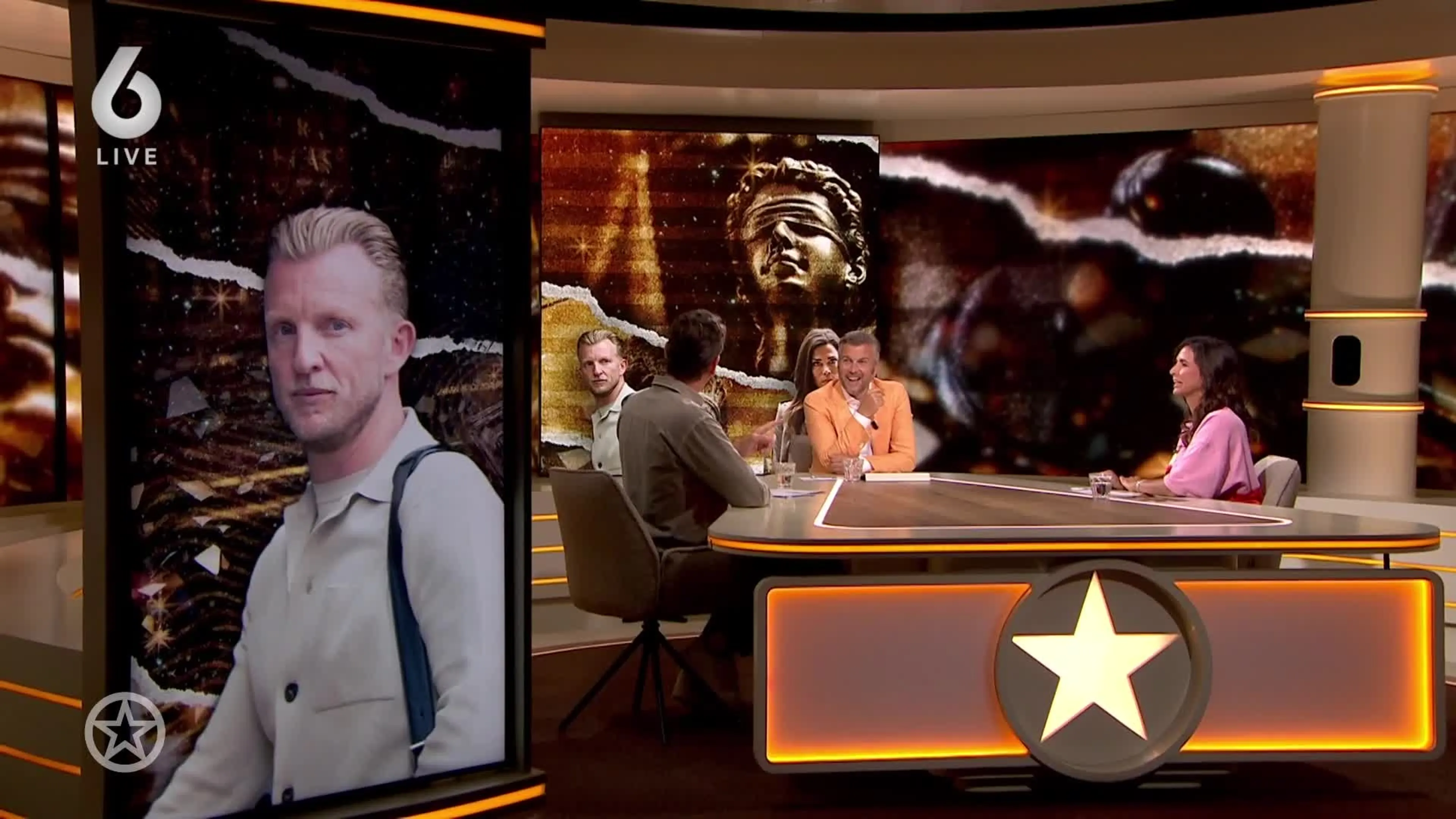 Dirk Kuyt en zijn ex-vrouw Gertrude tegenover elkaar in de rechtbank