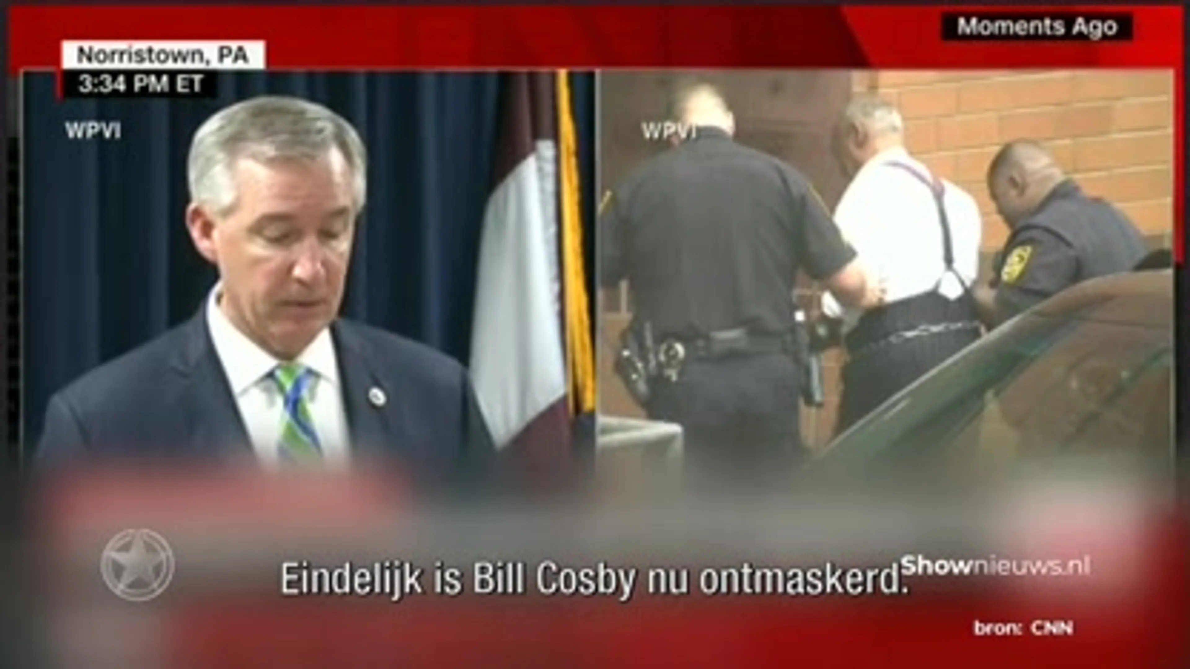 Bill Cosby veroordeeld tot 3 tot 10 jaar cel