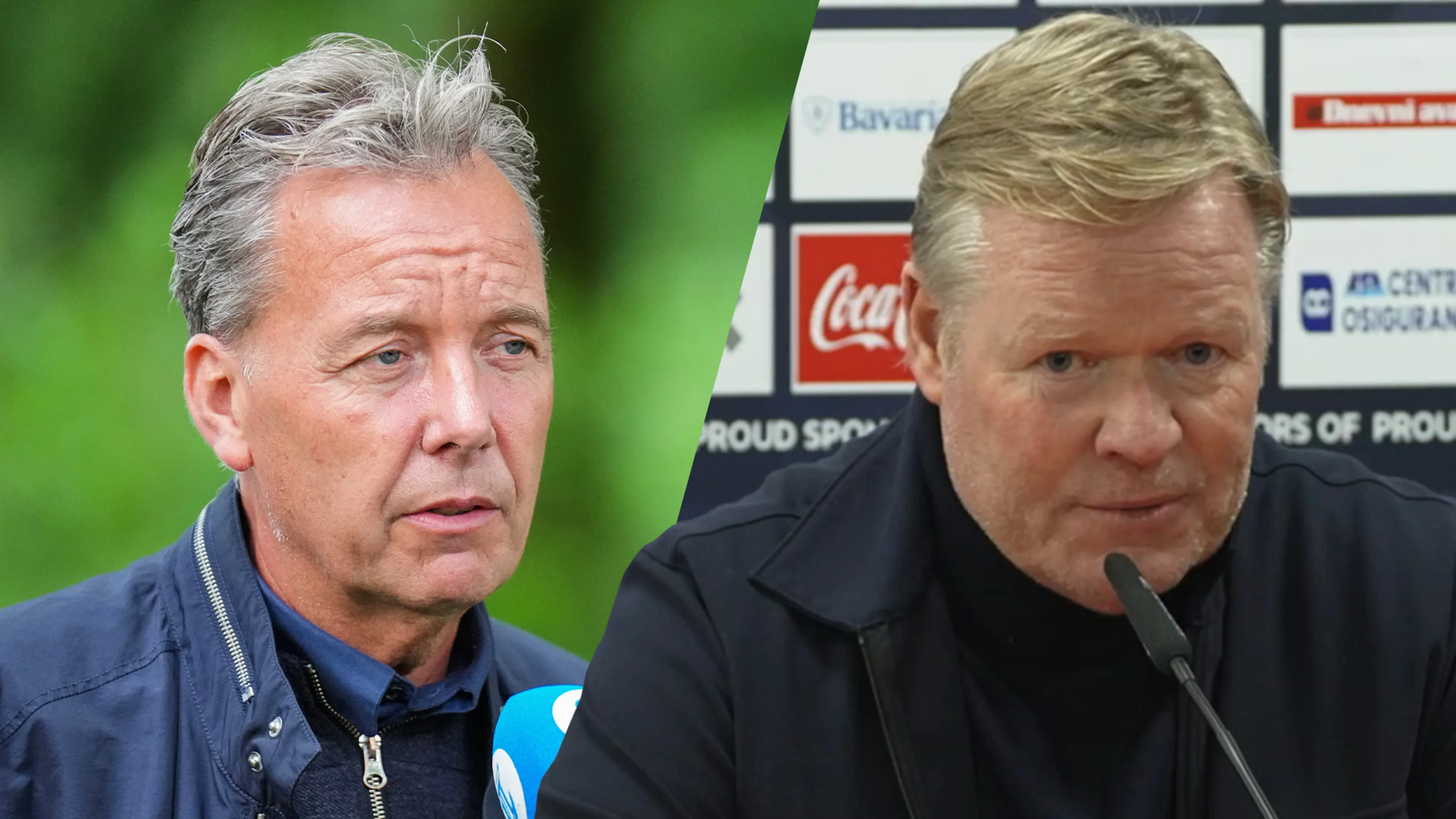Koeman is het niet eens met Valentijn Driessen: ‘Wanprestatie?’ (Vandaag Inside)