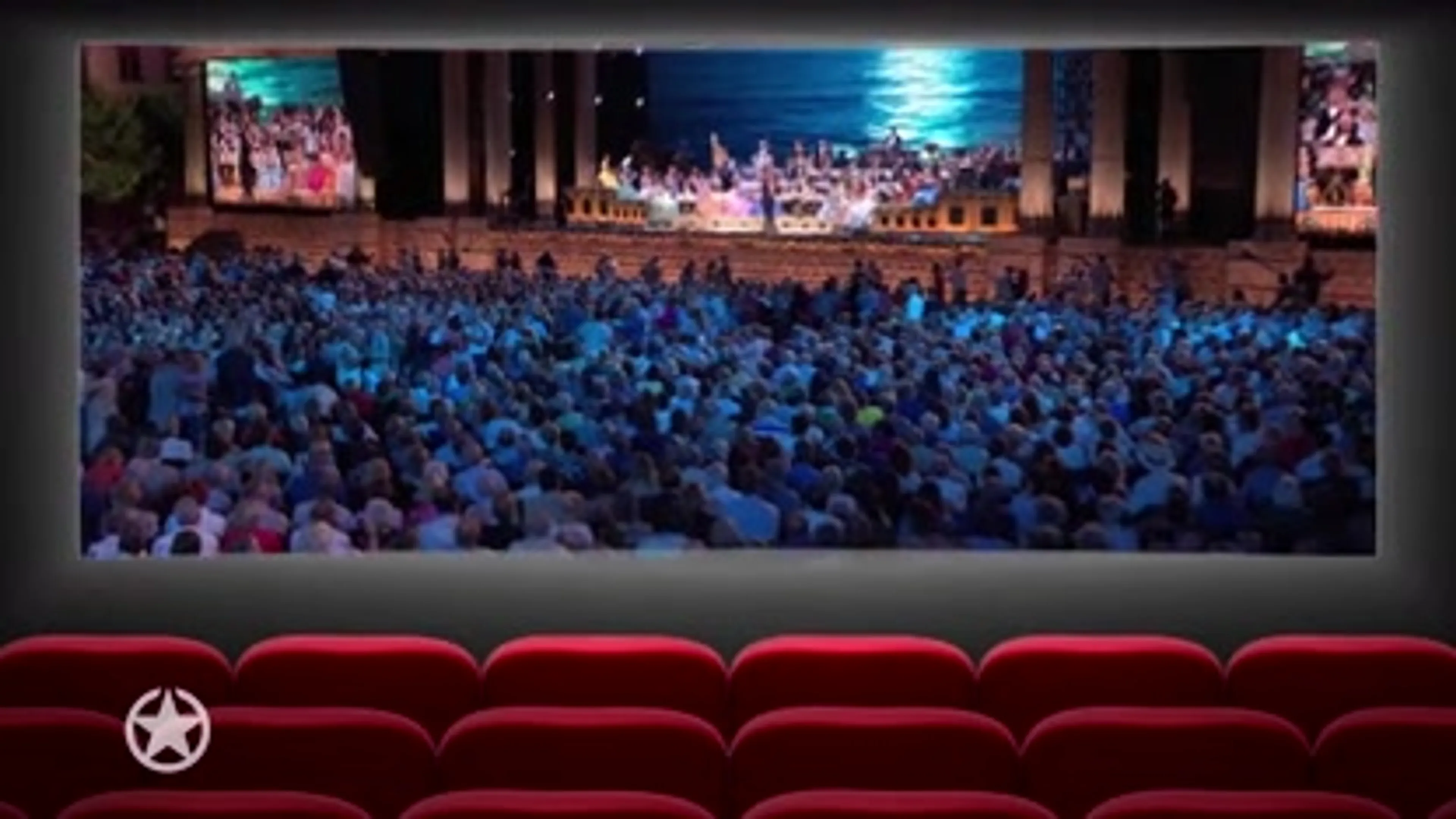 André van Duin praat Vrijthof-concert van Rieu bij elkaar