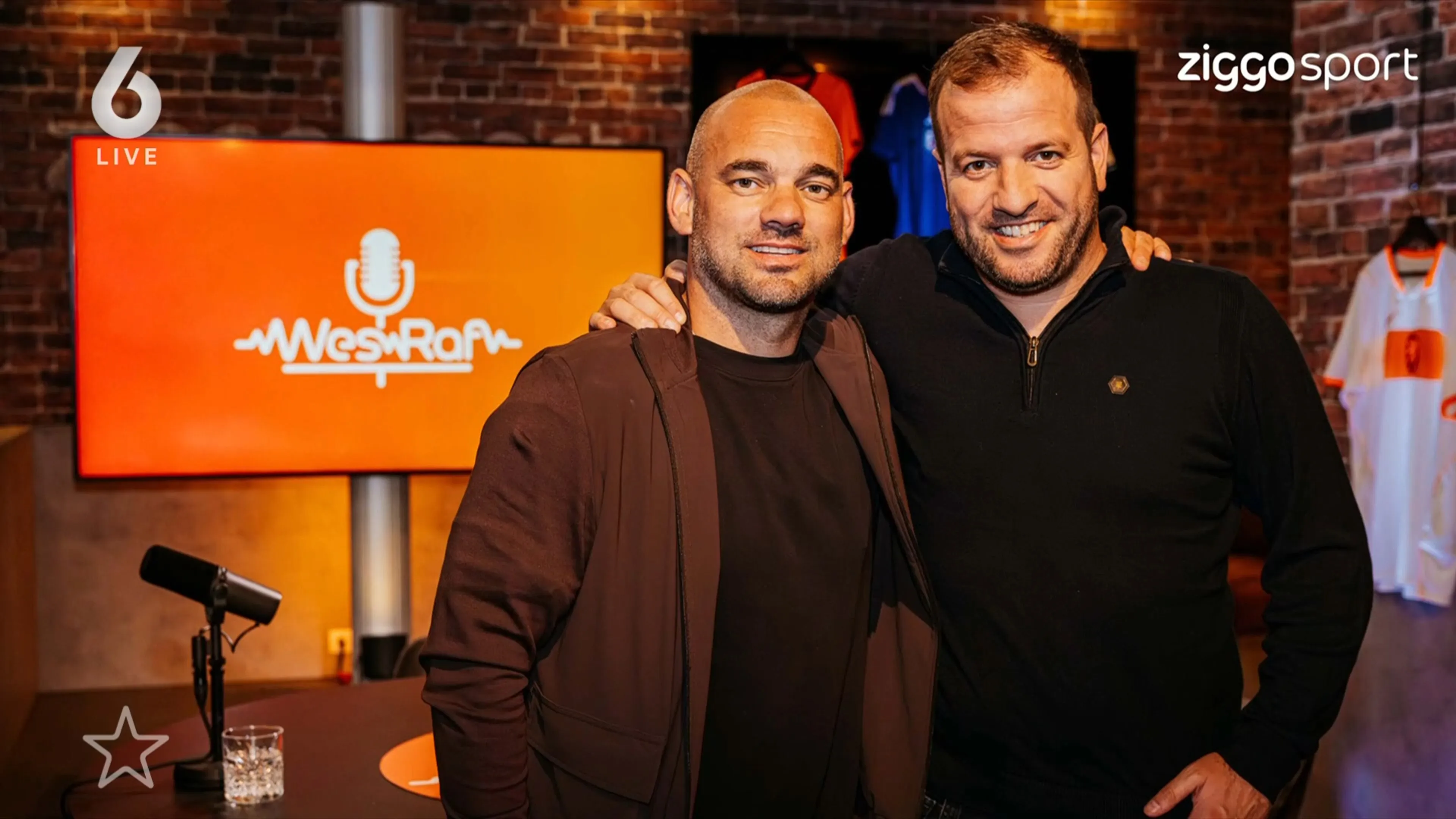 Wesley Sneijder en Rafael van der Vaart komen met eigen podcast