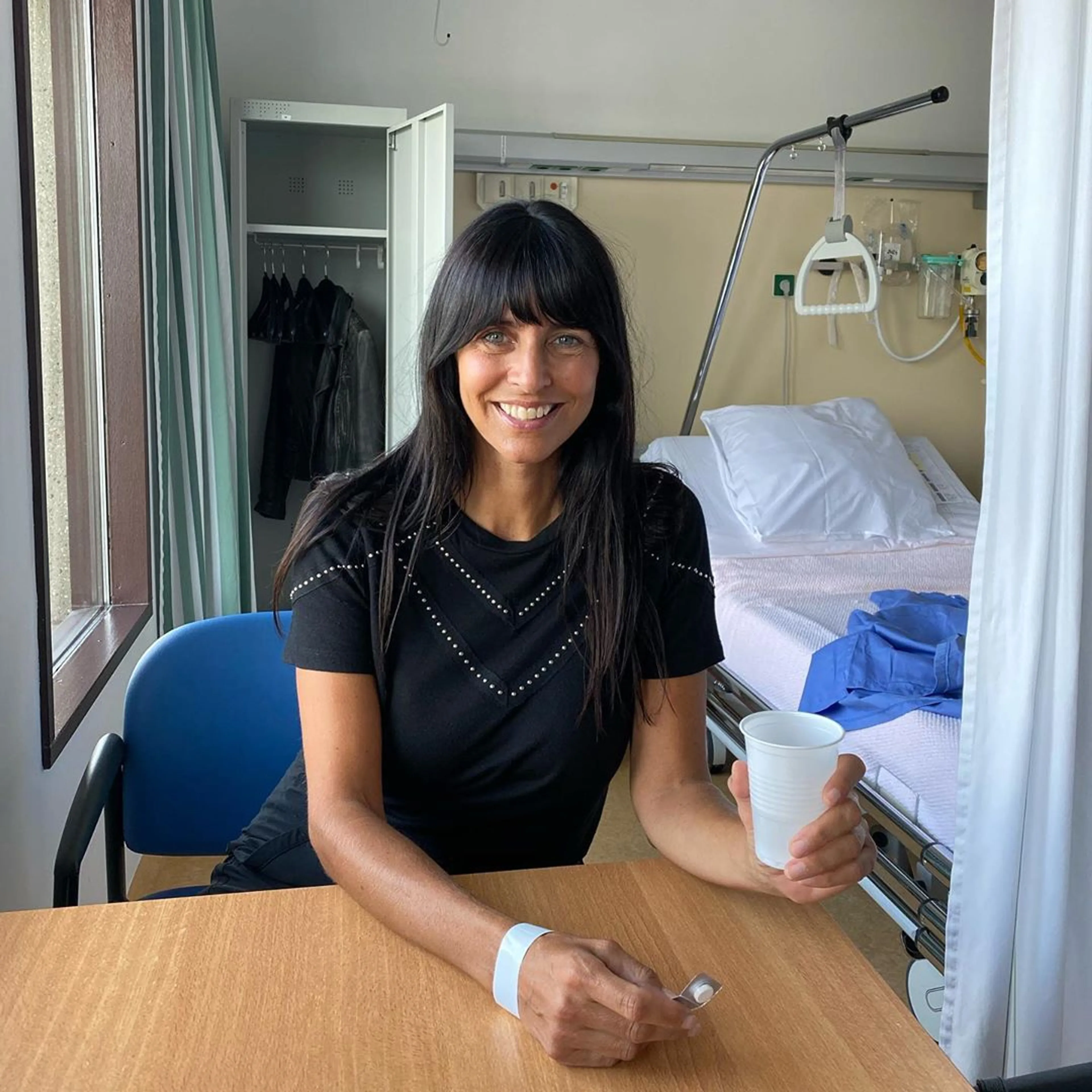 Sandra Schuurhof bereidt zich voor op operatie