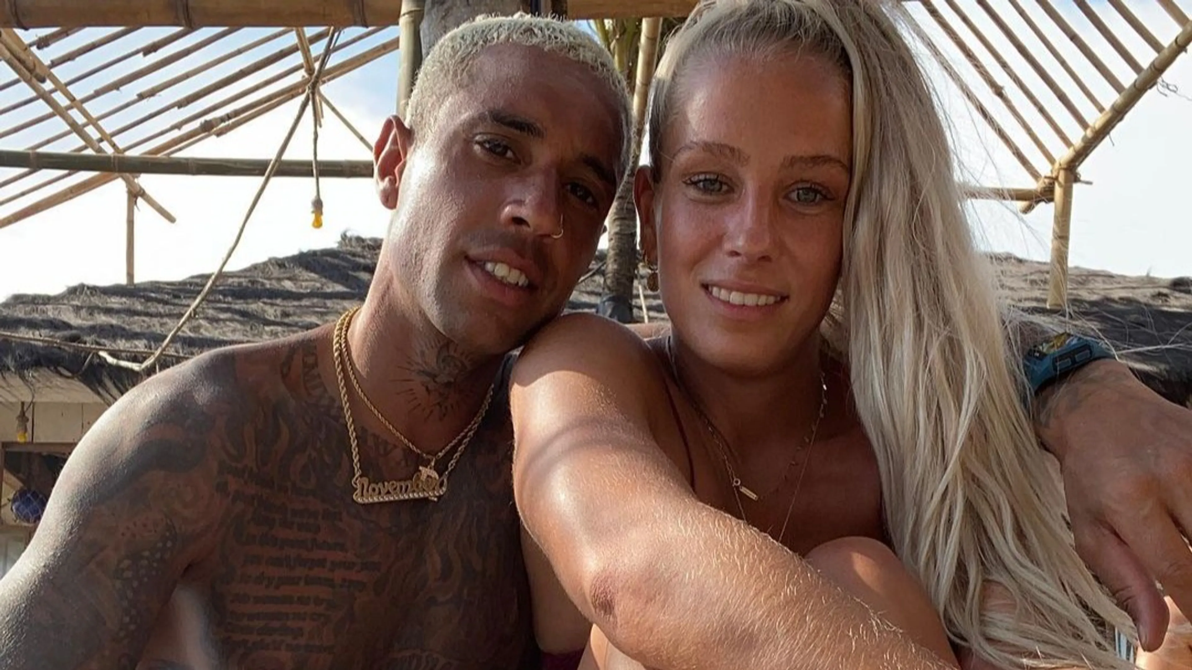 Prachtige dag voor Bizzey en zijn vrouw